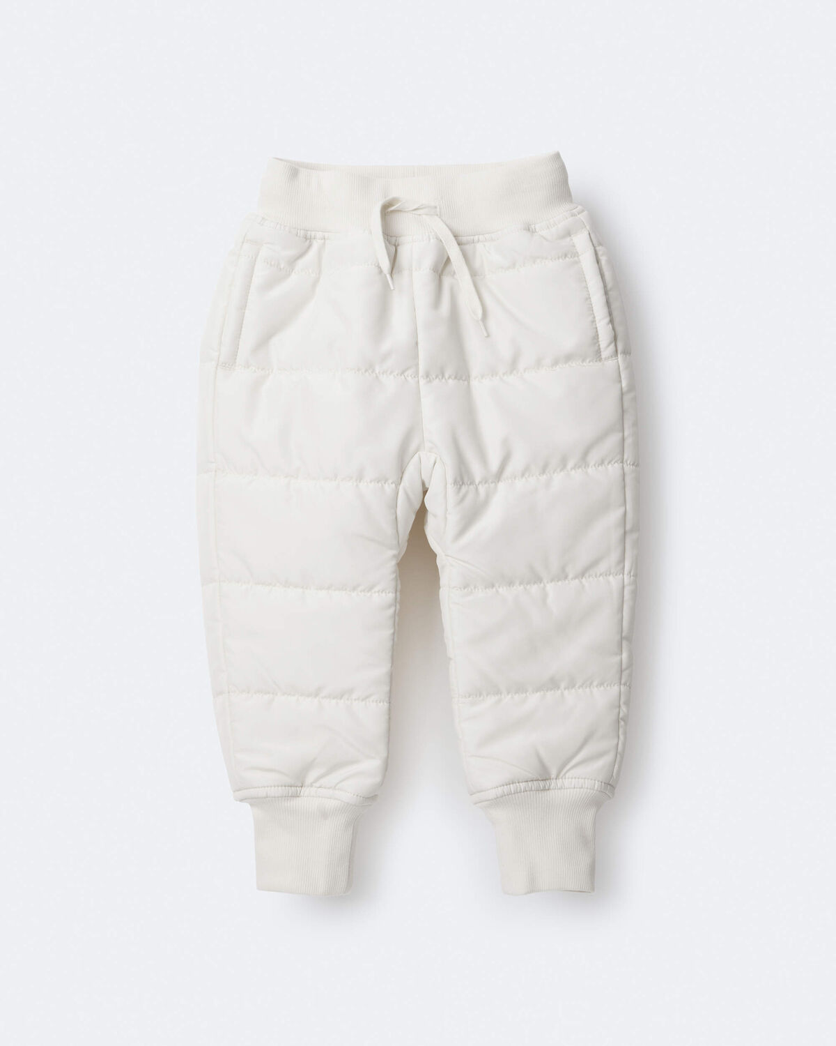 Toddler Ski Jogger Pant - Cream - Image 2