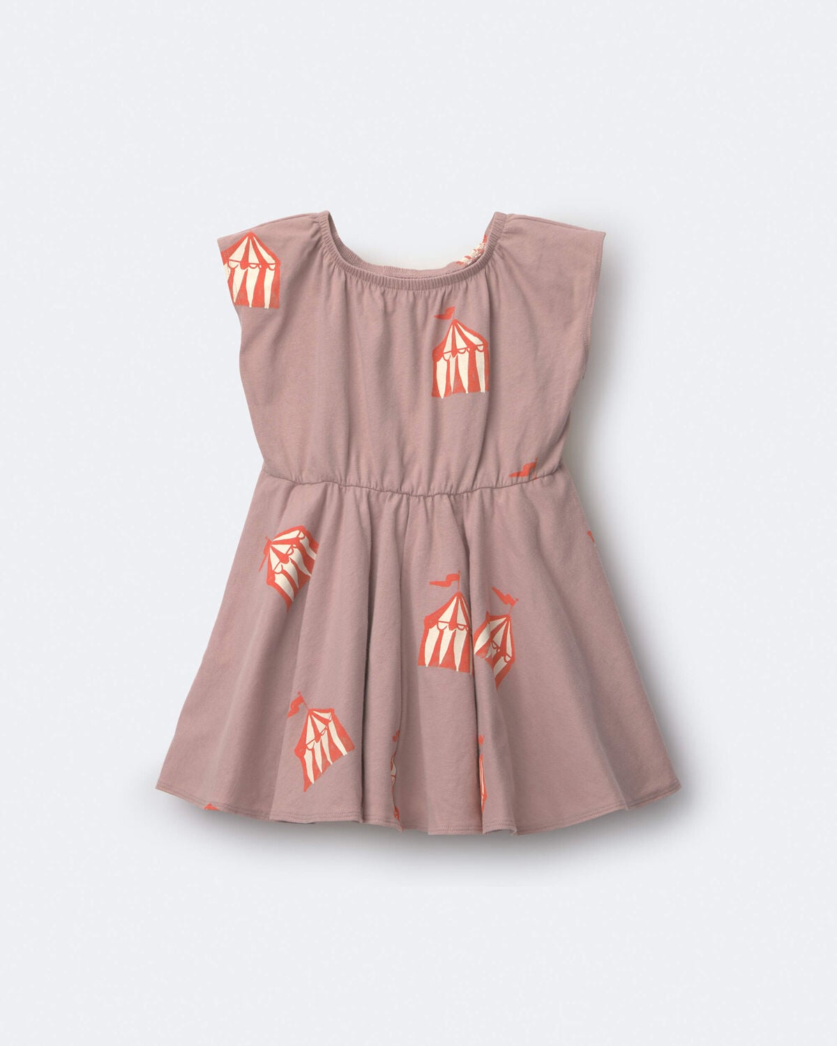 Toddler Girl Avenue Twirl™ Dress in Big Top Print - Mauve - Image 2