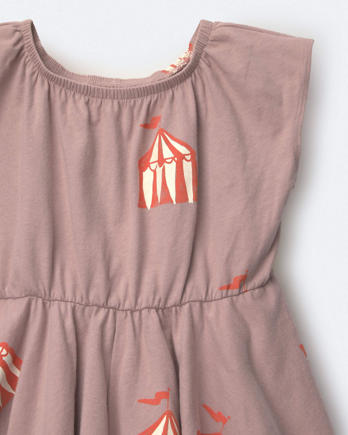 Toddler Girl Avenue Twirl™ Dress in Big Top Print - Mauve - Image 4
