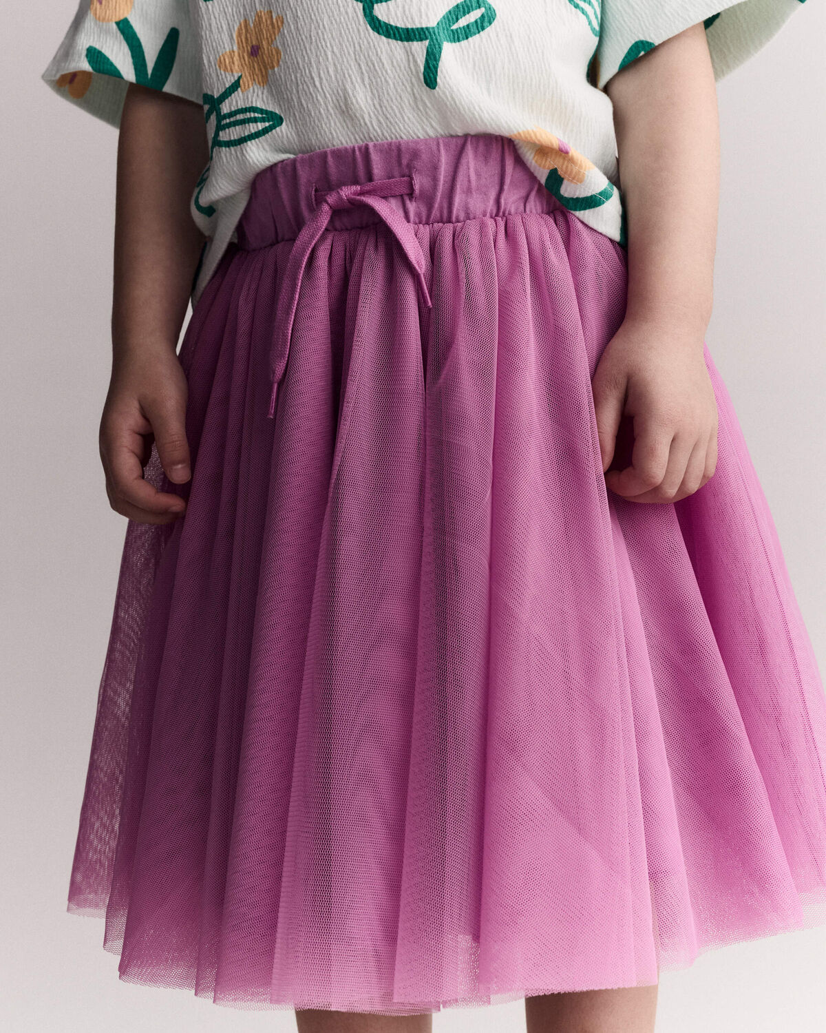 Toddler Girl Avenue Twirl™ Midi Skirt with Tulle - Purple - Image 6