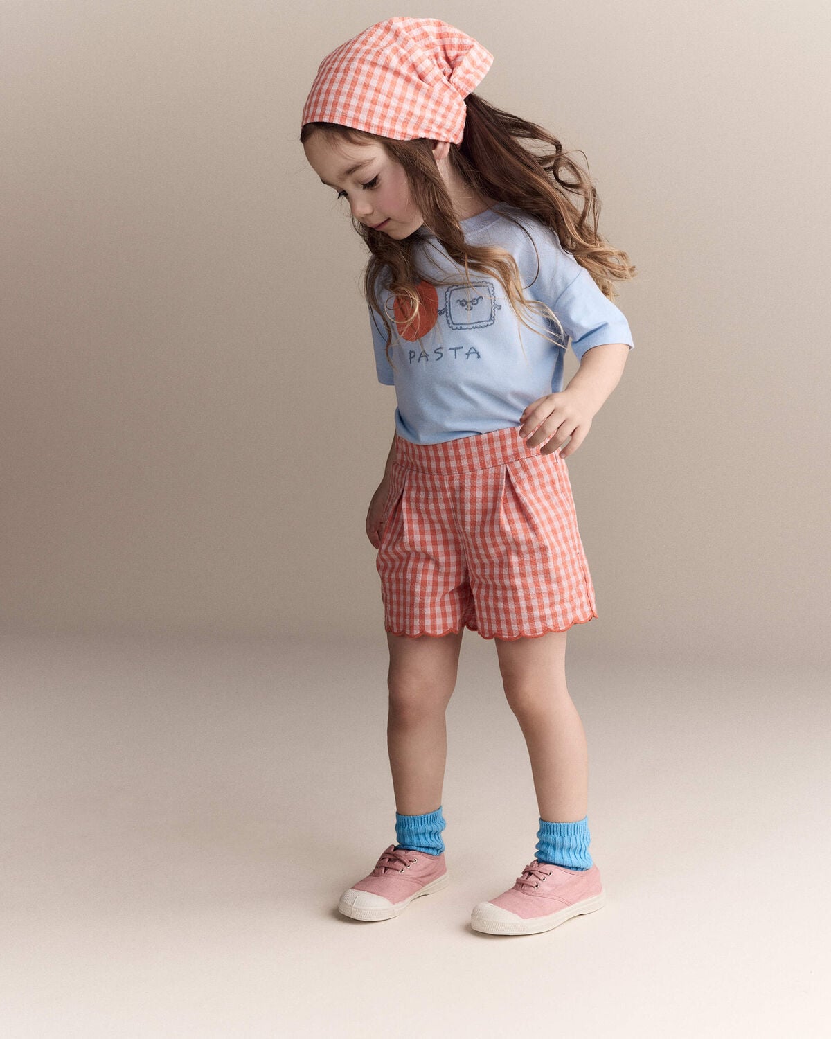 Toddler Pasta Relaxed Graphic Tee - Blue - Image 3