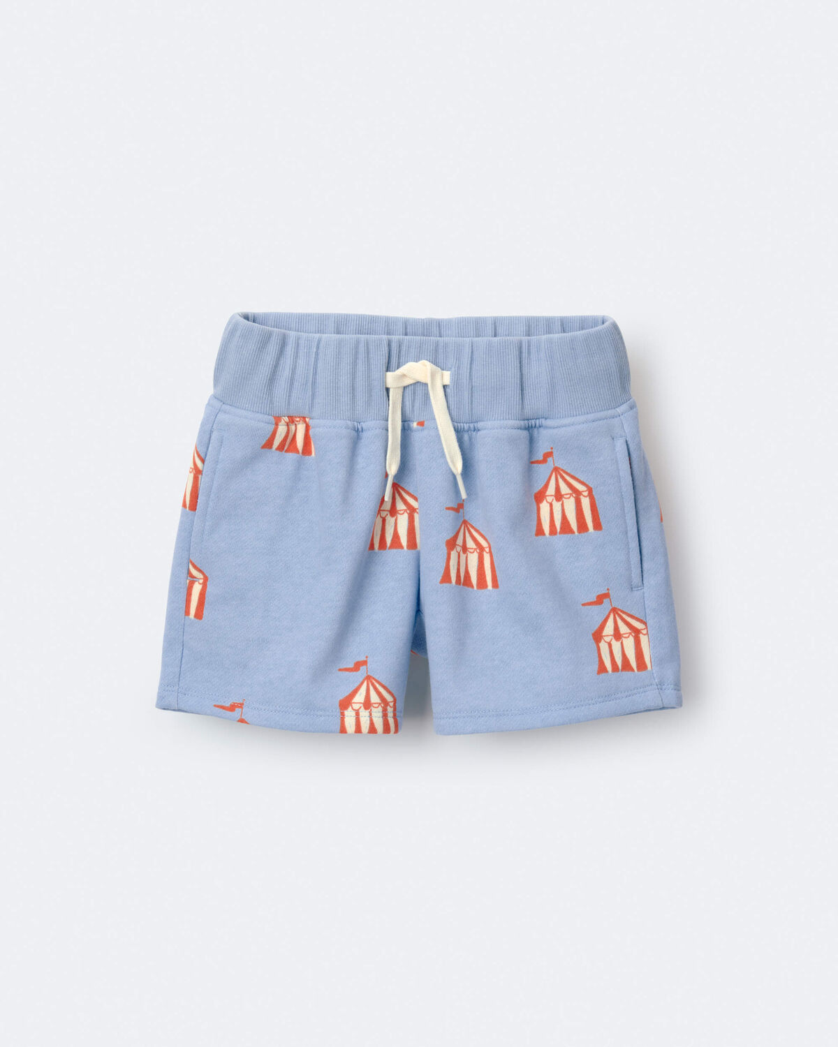 Toddler City Park™ Short in Big Top Print - Blue - Image 2