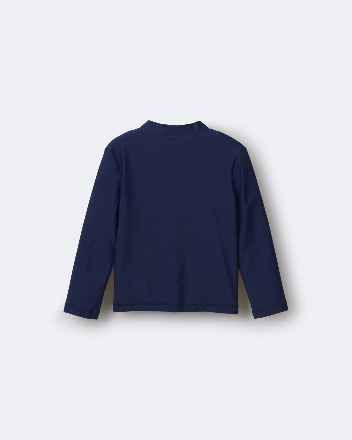 Toddler Boy 'Splish Splash' Half-Zip Long-Sleeve Rashguard - Navy - Image 6