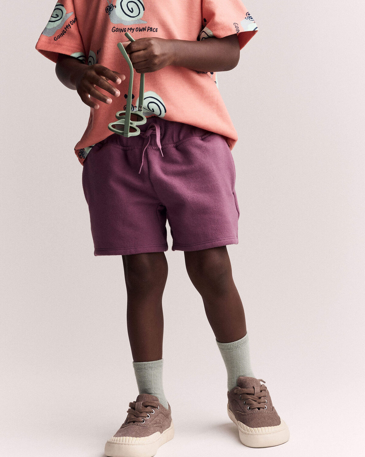 Toddler City Park™ Short - Burgundy
