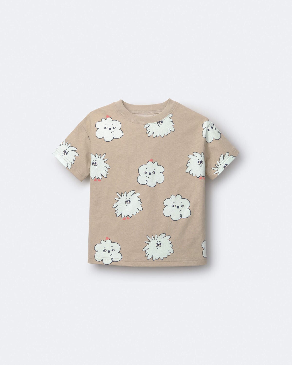 Toddler Squish Character Relaxed Graphic Tee - Khaki - Image 2