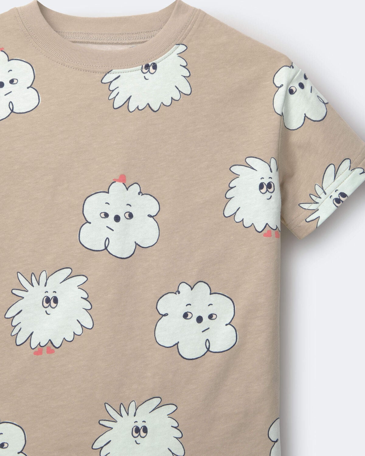 Toddler Squish Character Relaxed Graphic Tee - Khaki - Image 4