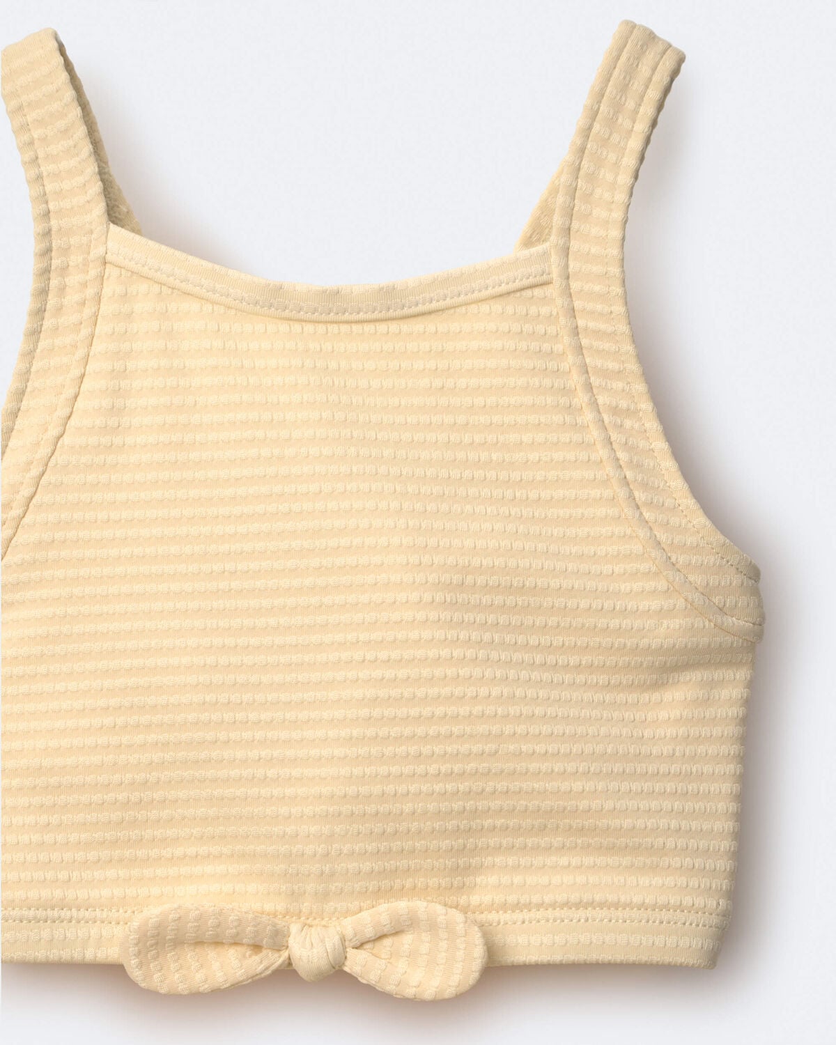 Toddler Girl Bow Tankini - Yellow - Image 5
