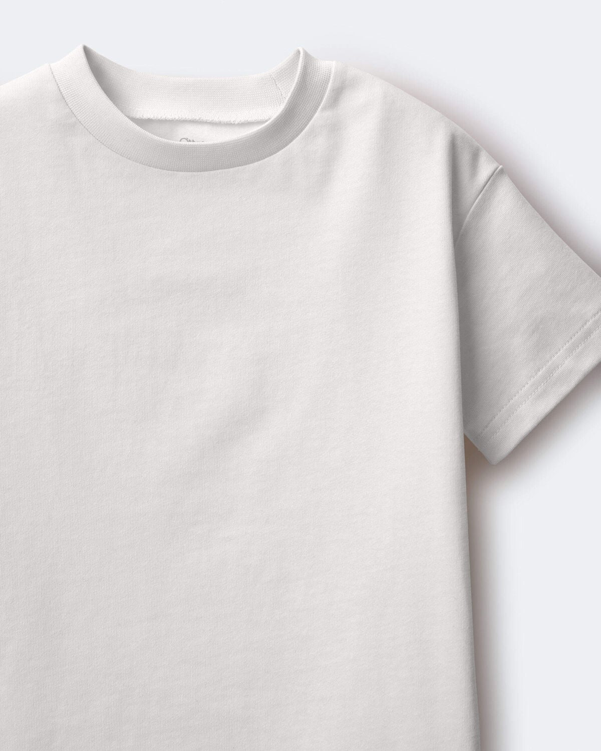 Toddler Elevated Relaxed Tee - Cream - Image 5