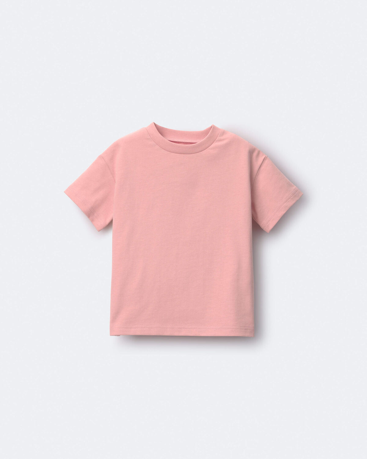 Toddler Elevated Relaxed Tee - Light Pink - Image 2
