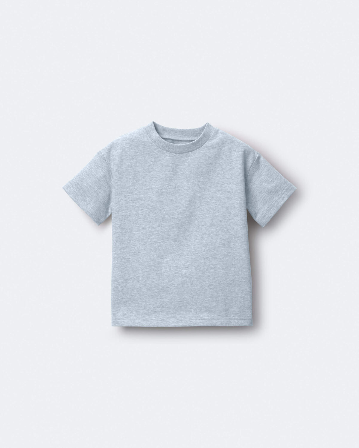 Toddler Elevated Relaxed Tee - Heather Grey - Image 2