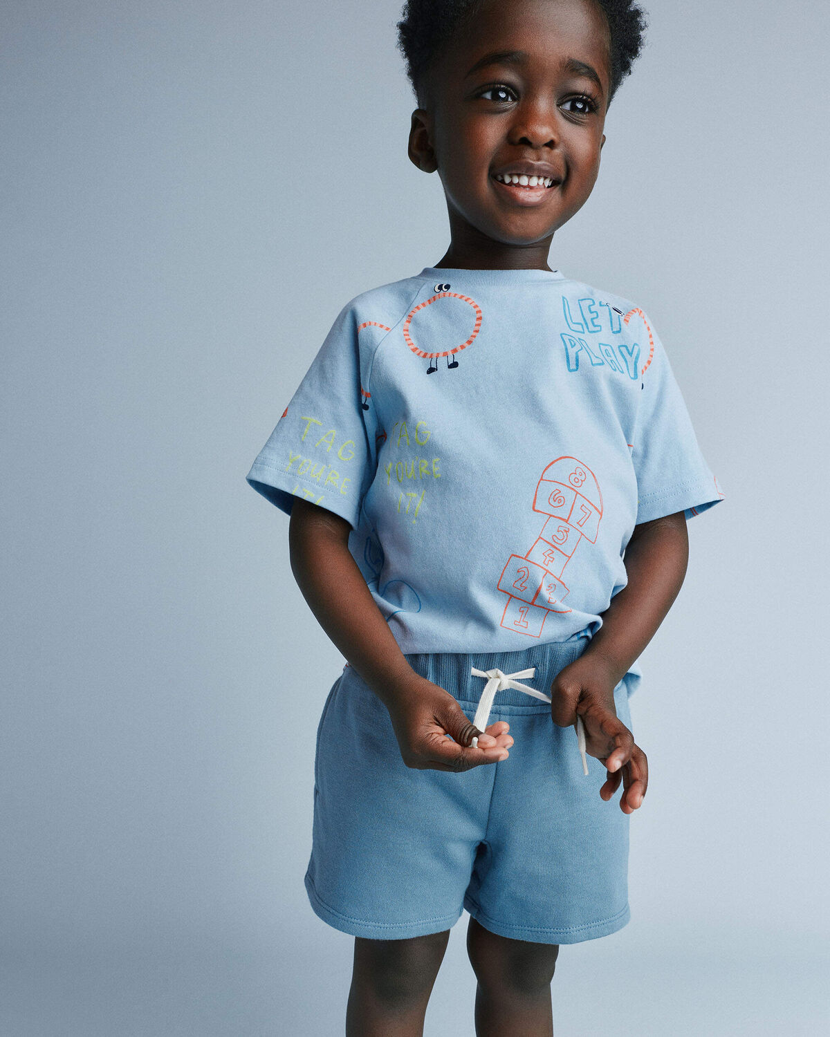 Toddler City Park™ Shorts - Blue - Image 3
