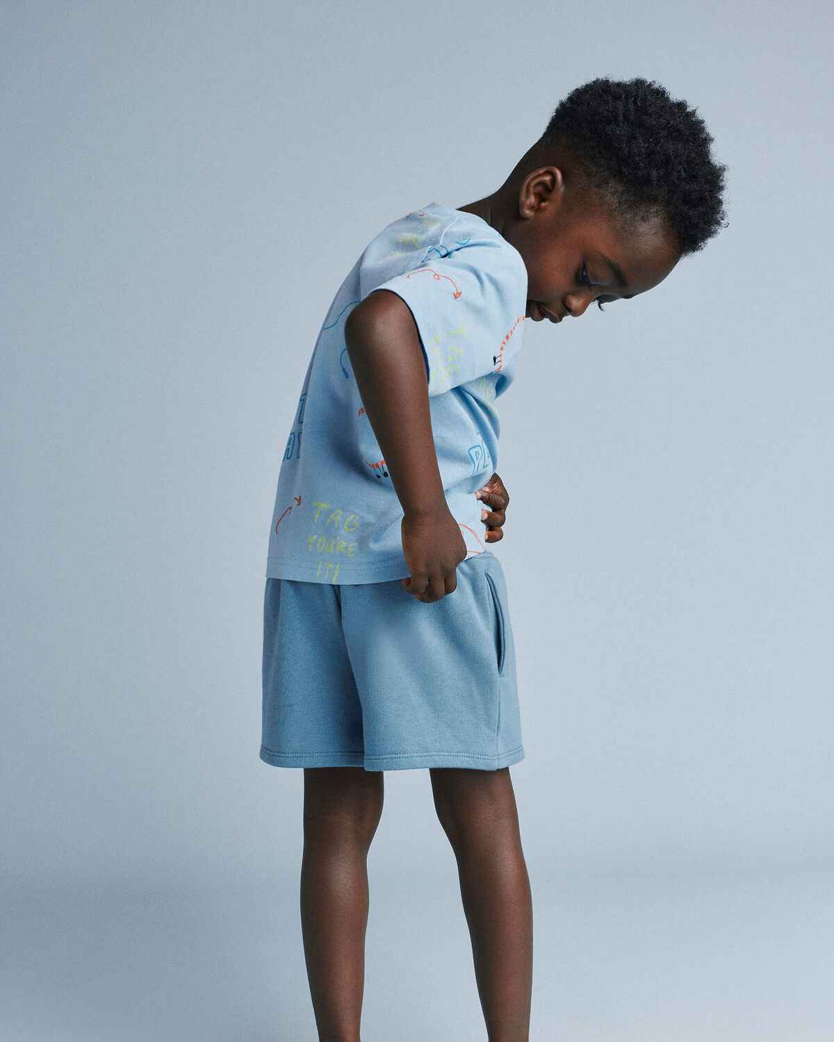 Toddler City Park™ Shorts - Blue - Image 4