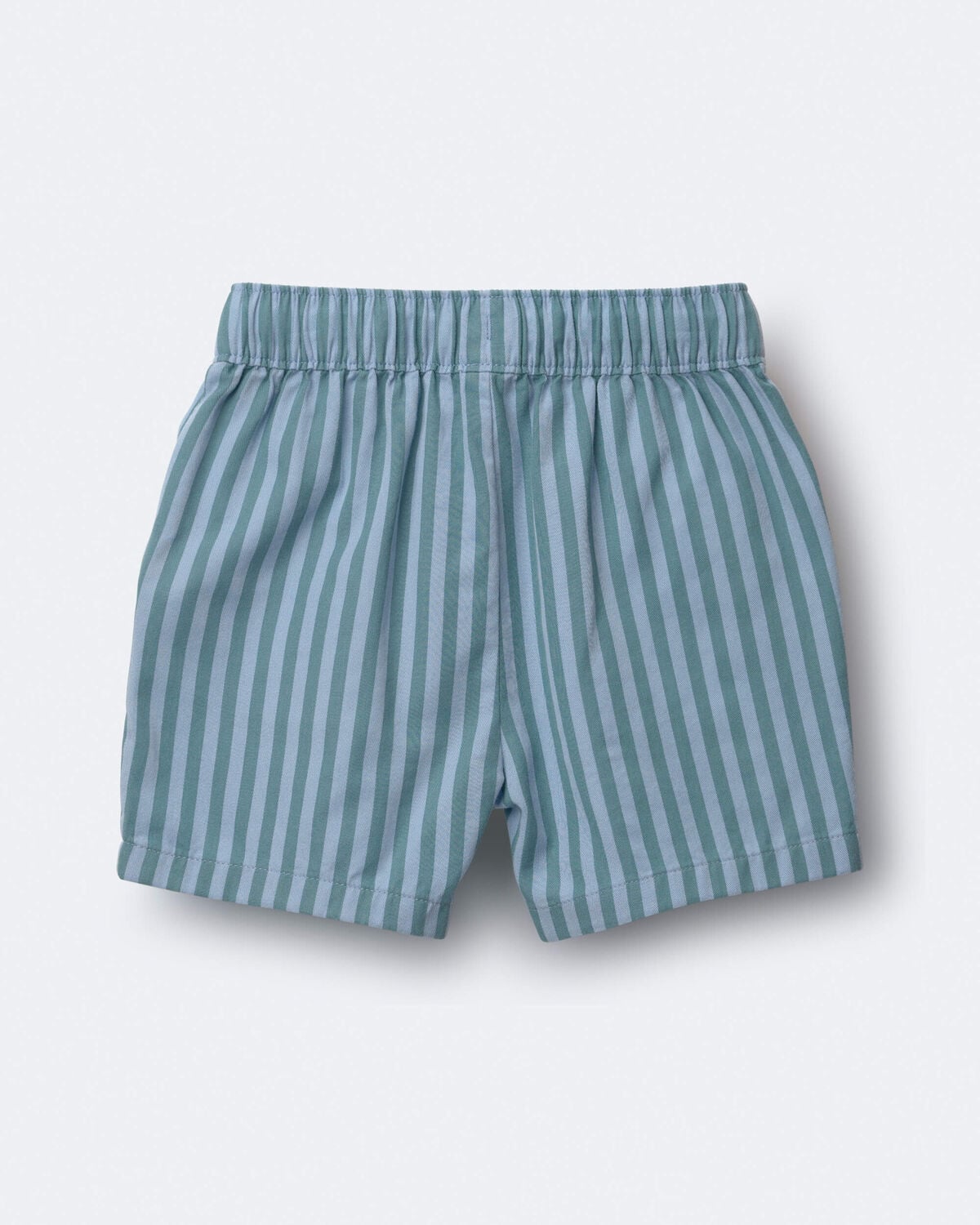Toddler Boy Playground Shorts in Stripes - Blue - Image 2