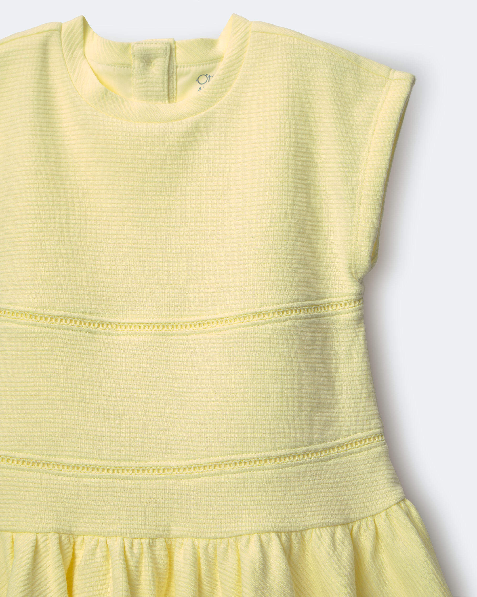 Toddler Girl Drop-Waist Dress - Yellow - Image 3