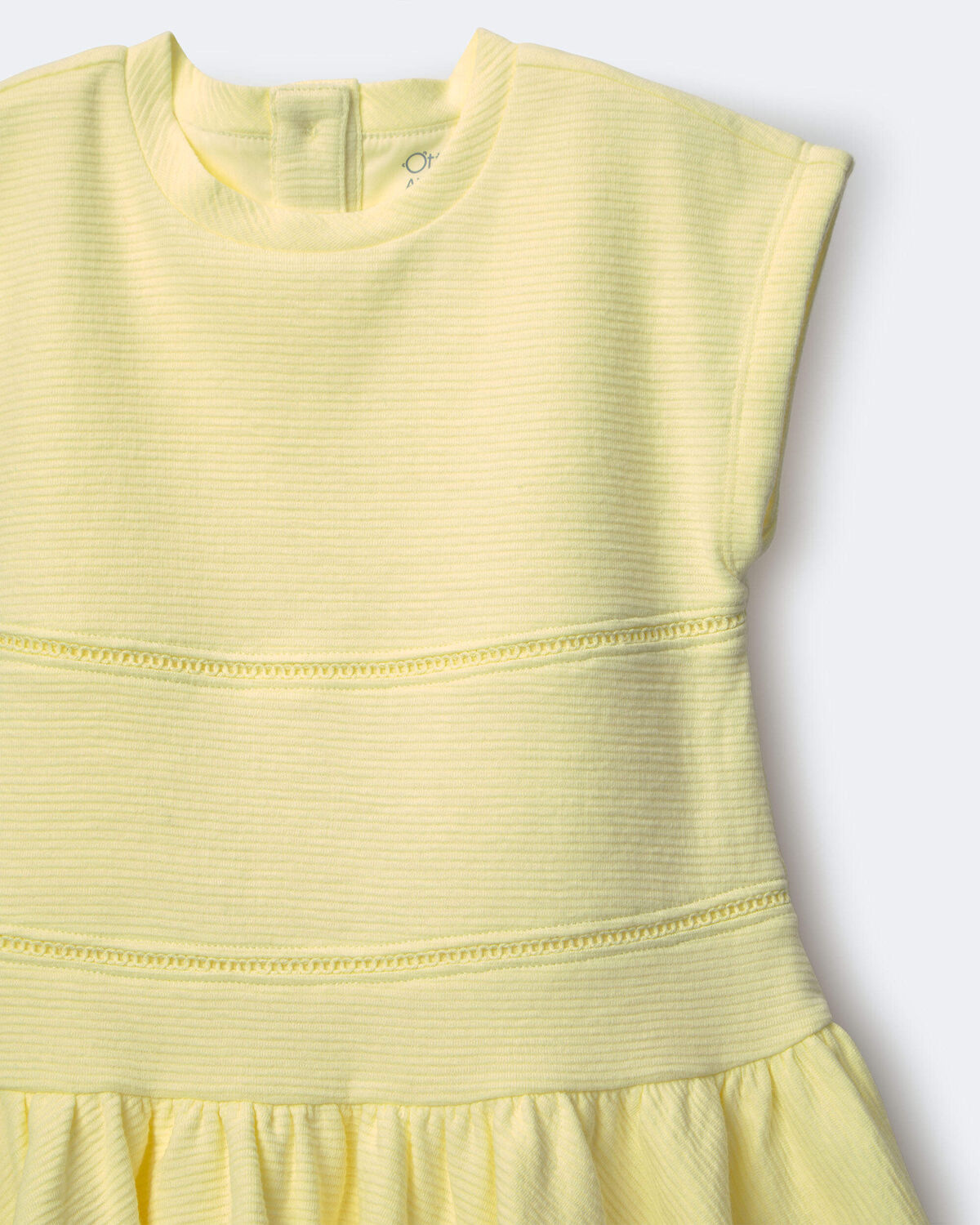 Toddler Girl Drop-Waist Dress - Yellow - Image 2