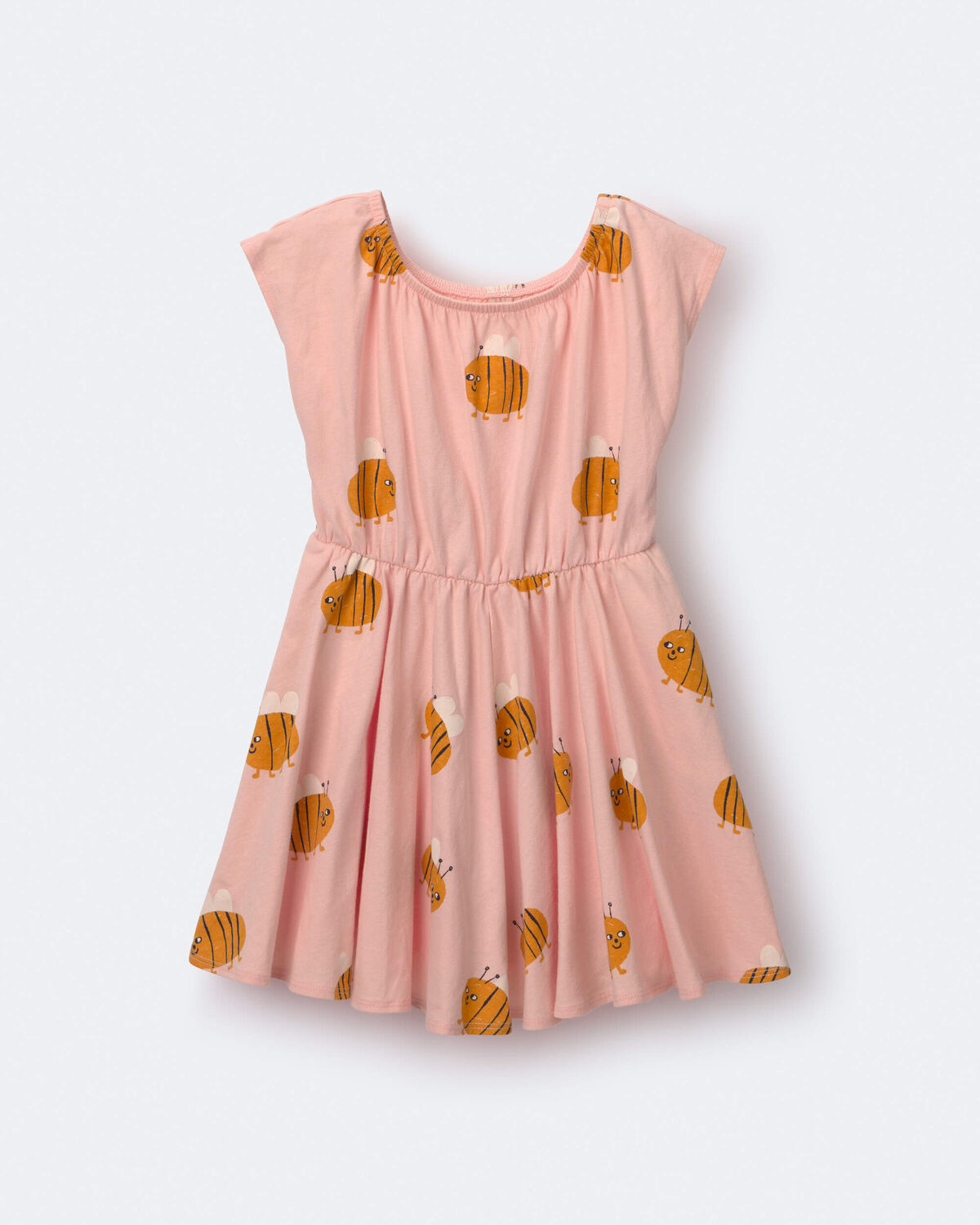 Toddler Girl Avenue Twirl™ Dress in Bee Print - Light Pink - Image 2