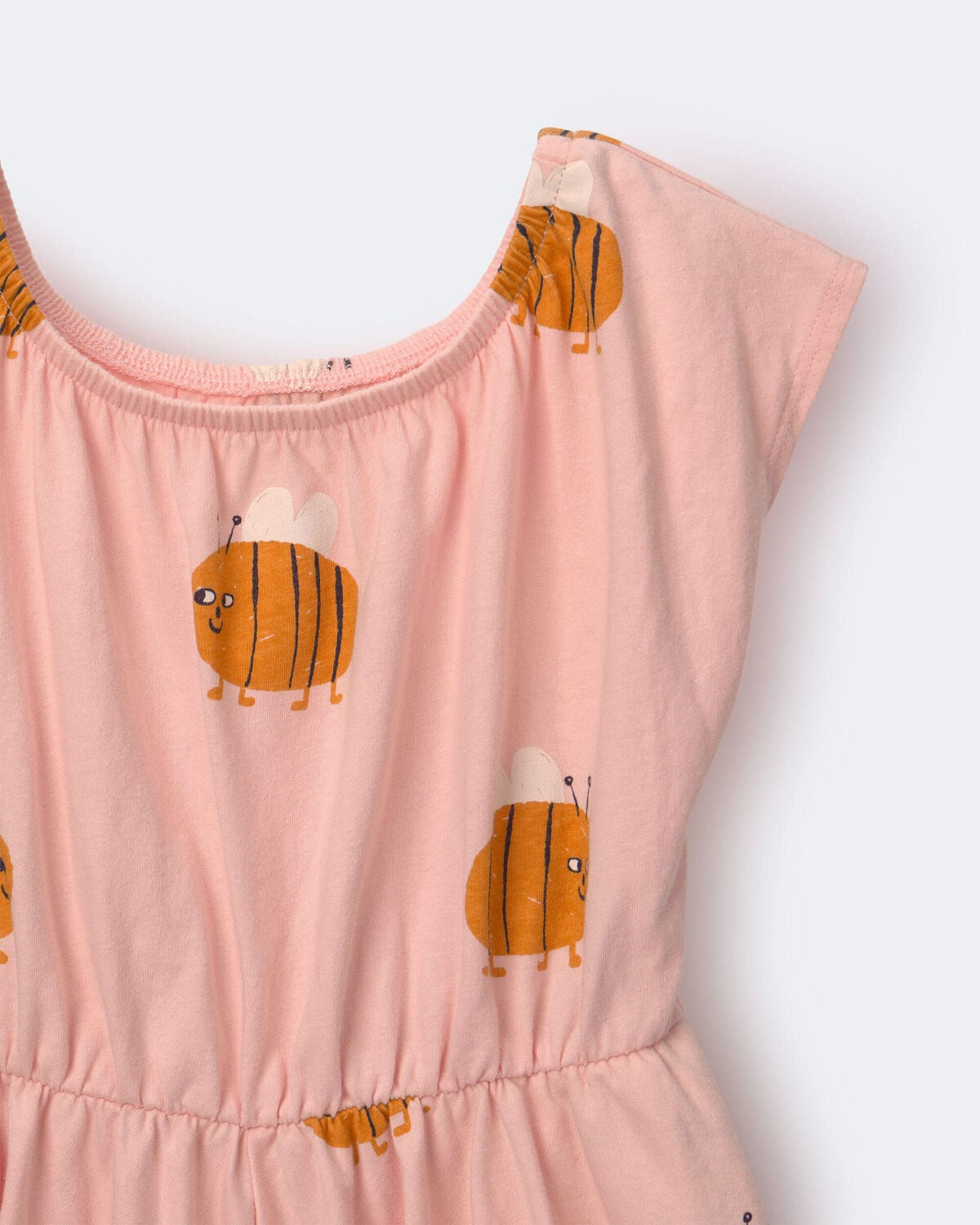 Toddler Girl Avenue Twirl™ Dress in Bee Print - Light Pink - Image 5
