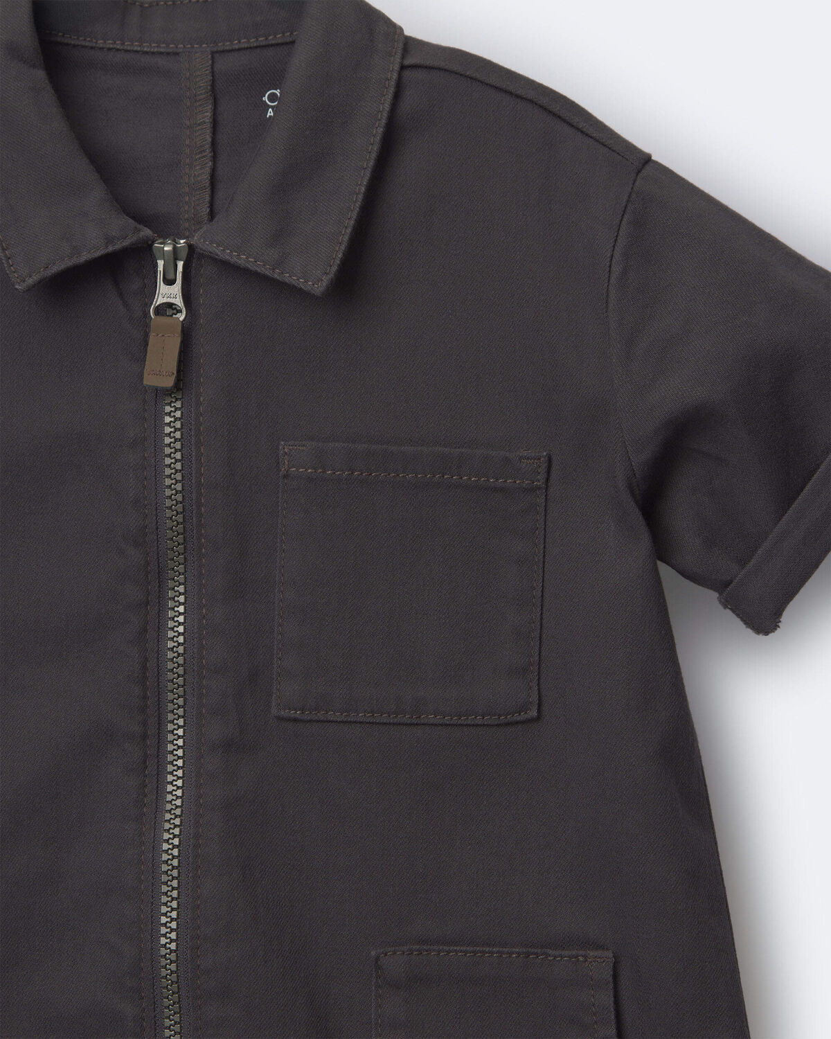 Toddler Day Out™ Jumpsuit - Charcoal - Image 2