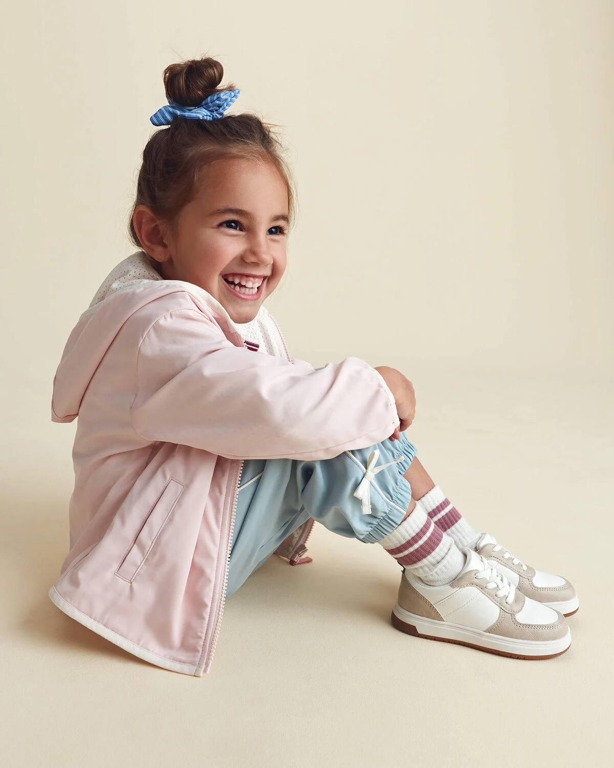 Toddler Girl Heart Zip-Up Hoodie - Pink - Image 2