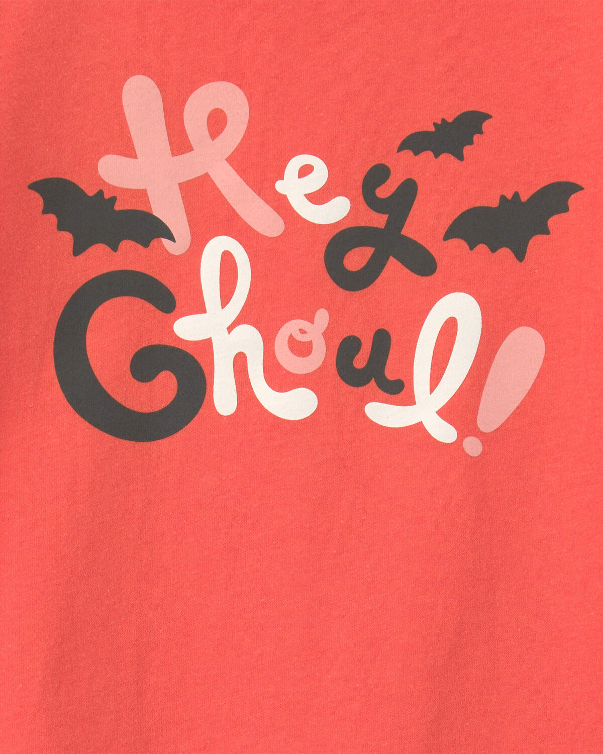 Toddler Girl 'Hey Ghoul' Halloween Long-Sleeve Graphic Tee - Orange - Image 2