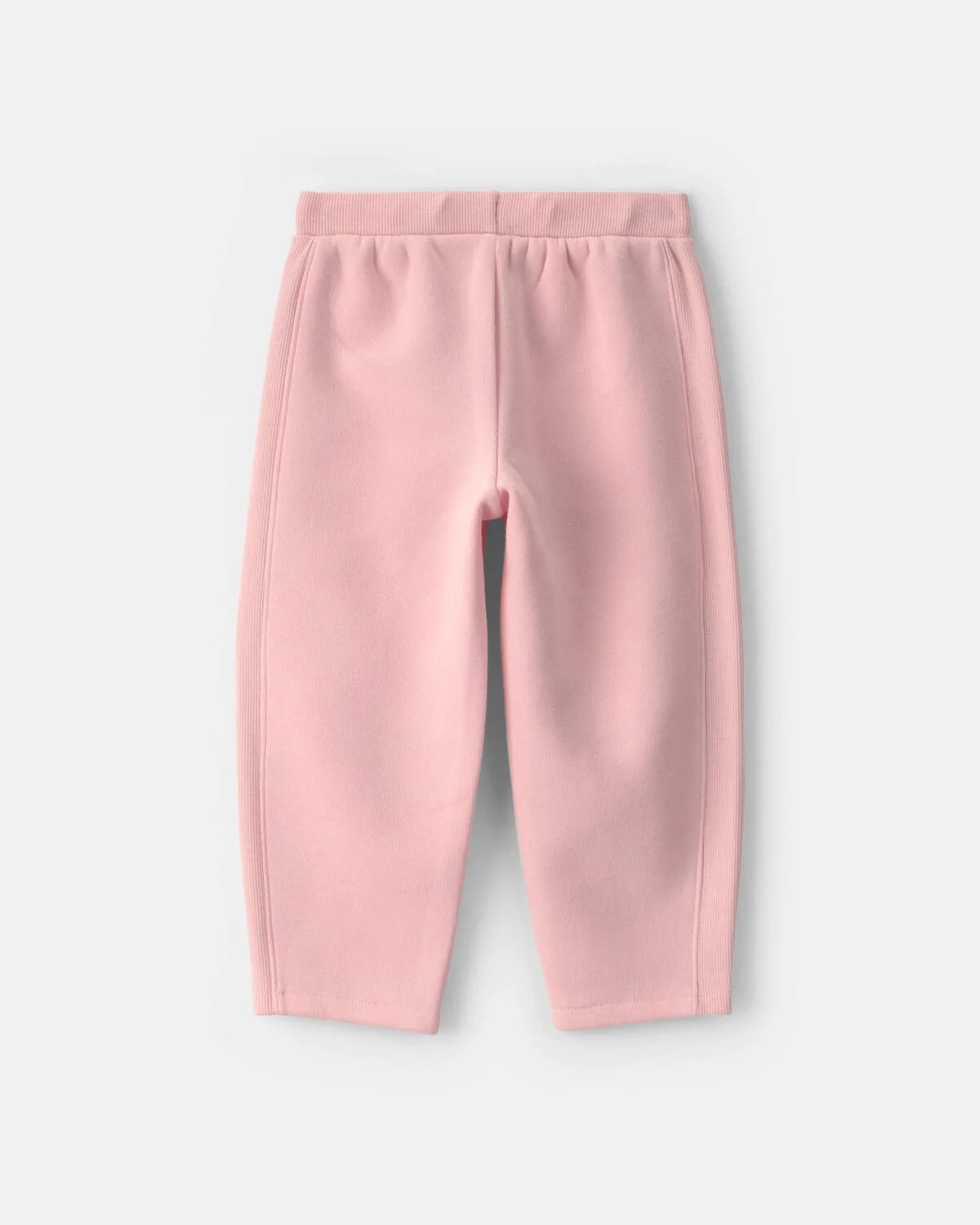 Toddler Girl Fleece Joggers - Pink - Image 2