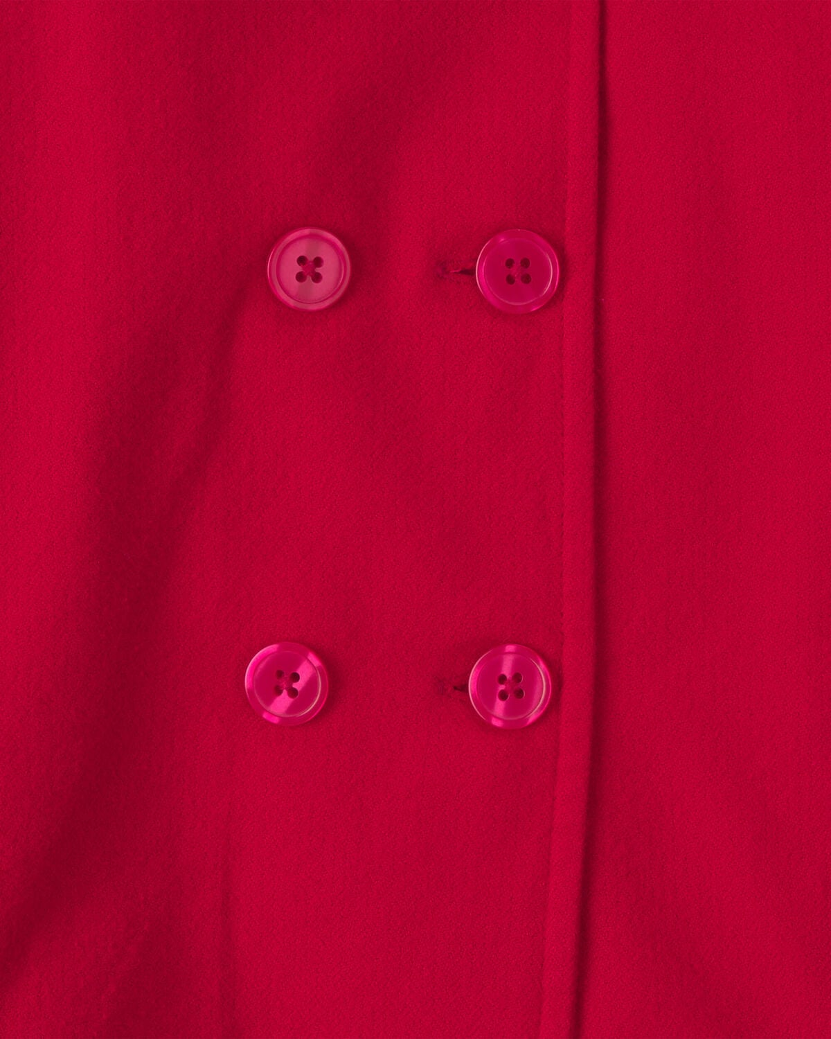 Toddler Girl Coat - Red - Image 2