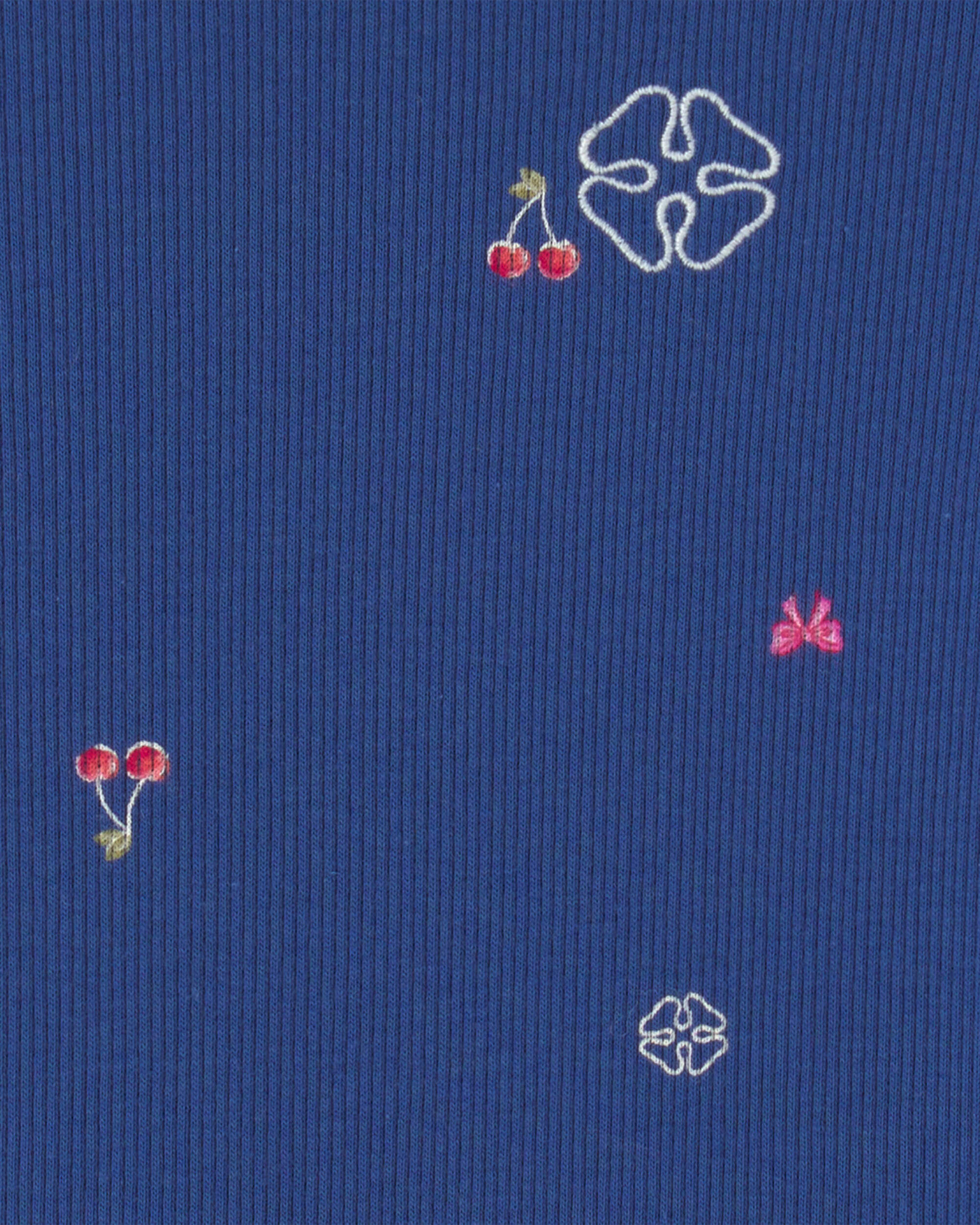 Toddler Girl Long-Sleeve Top - Navy - Image 4