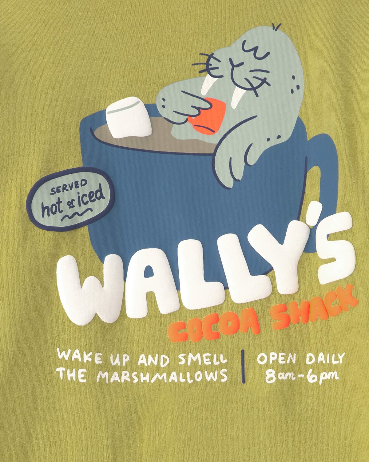 Toddler Boy Walrus Long-Sleeve Graphic Tee - Yellow - Image 5