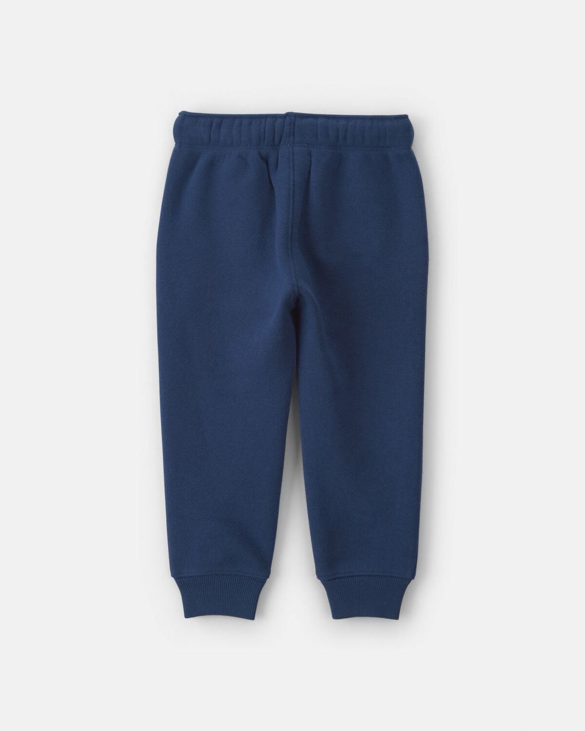 Toddler Boy Fleece Joggers - Navy Blue - Image 2