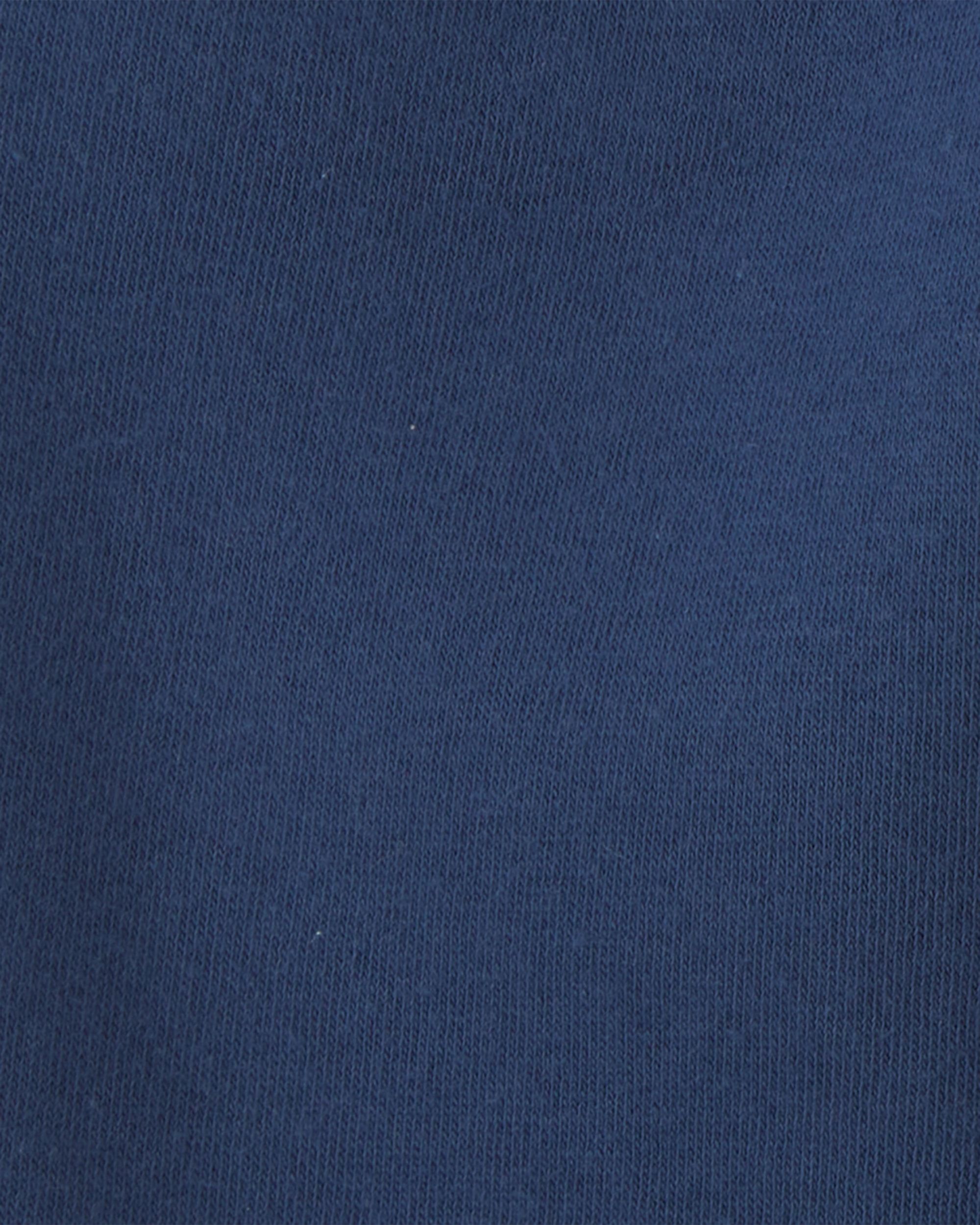 Toddler Boy Fleece Joggers - Navy Blue - Image 4