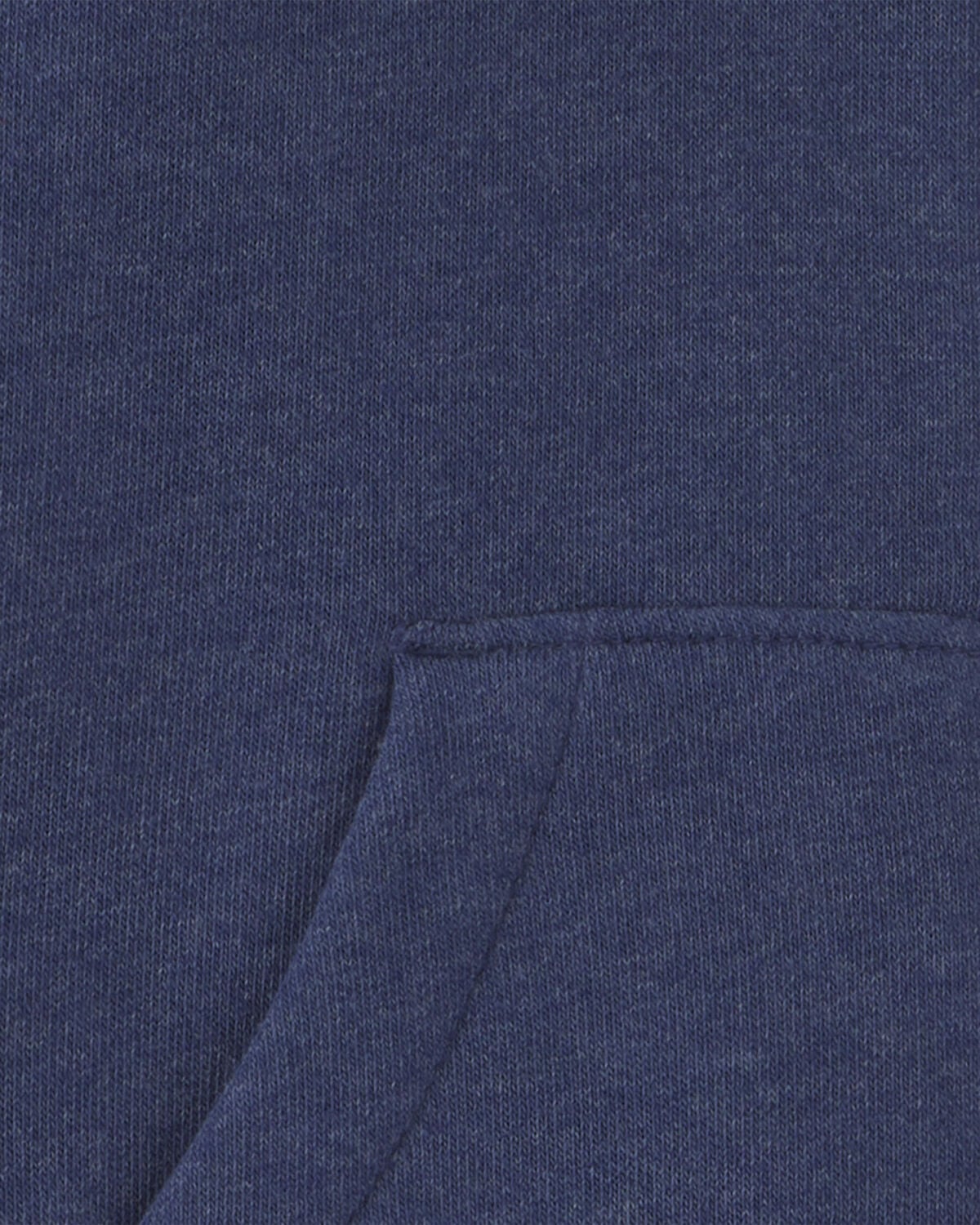 Toddler Boy Fleece Zip-Up Jacket - Navy Blue - Image 3