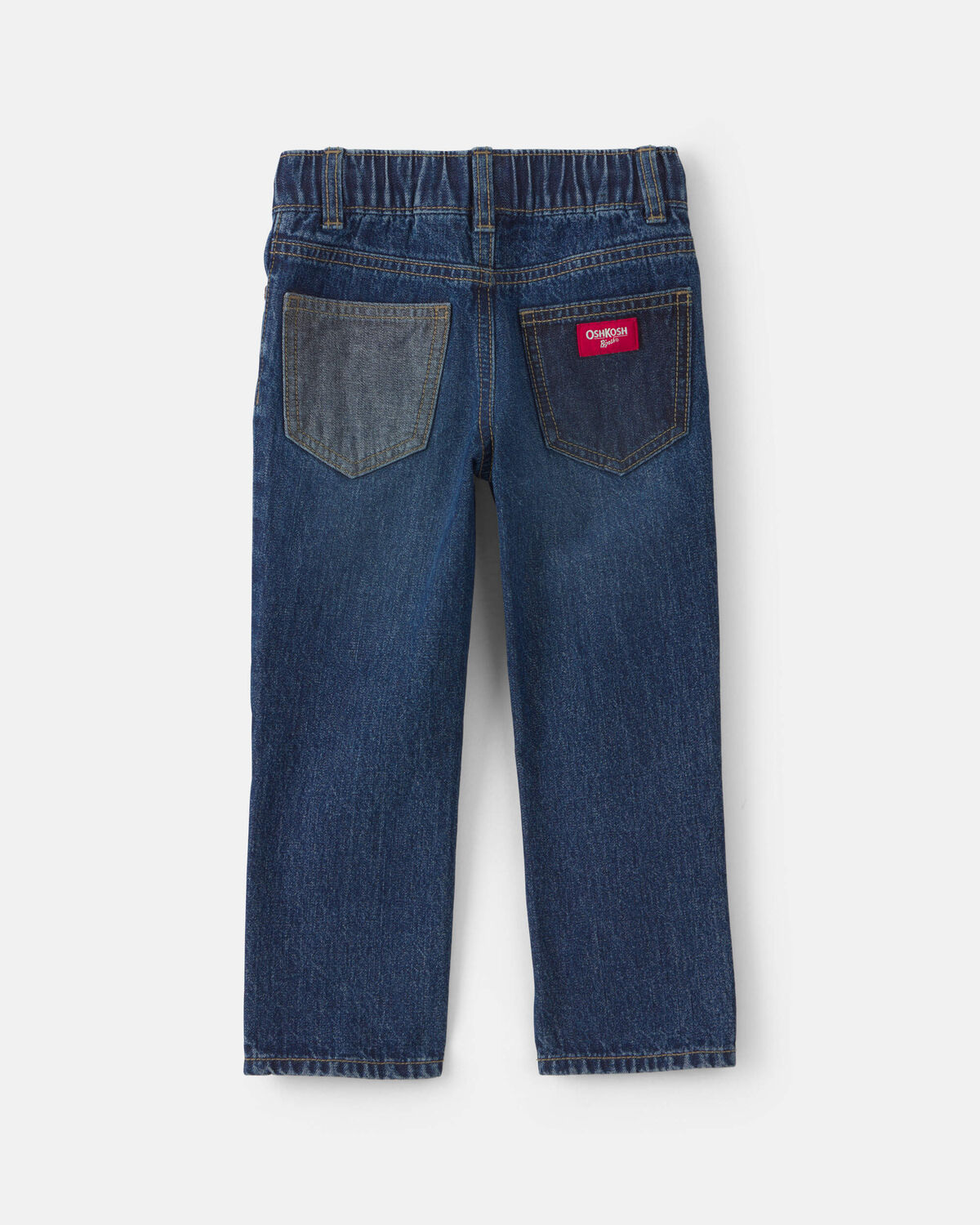 Toddler Boy Denim Straight Jeans - Medium Wash - Image 2