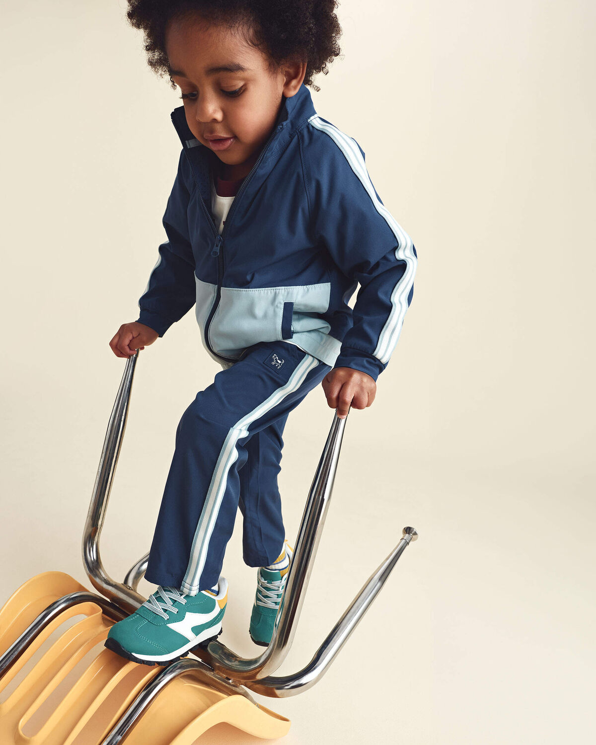 Toddler Boy Active Track Pants - Navy Blue - Image 3