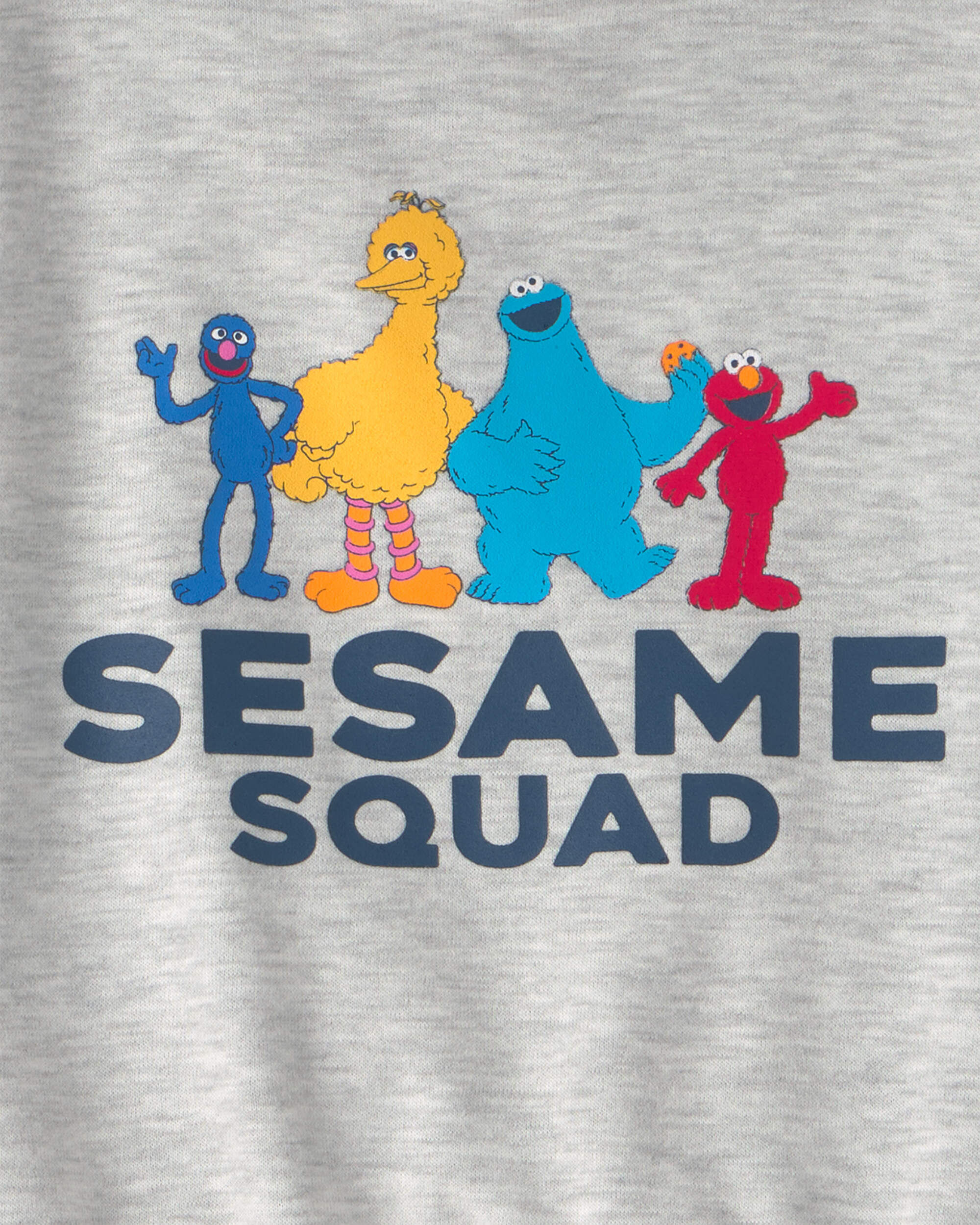 Toddler Boy 2-Piece Sesame Street™ Long-Sleeve Hoodie & Pant Set - Grey - Image 4