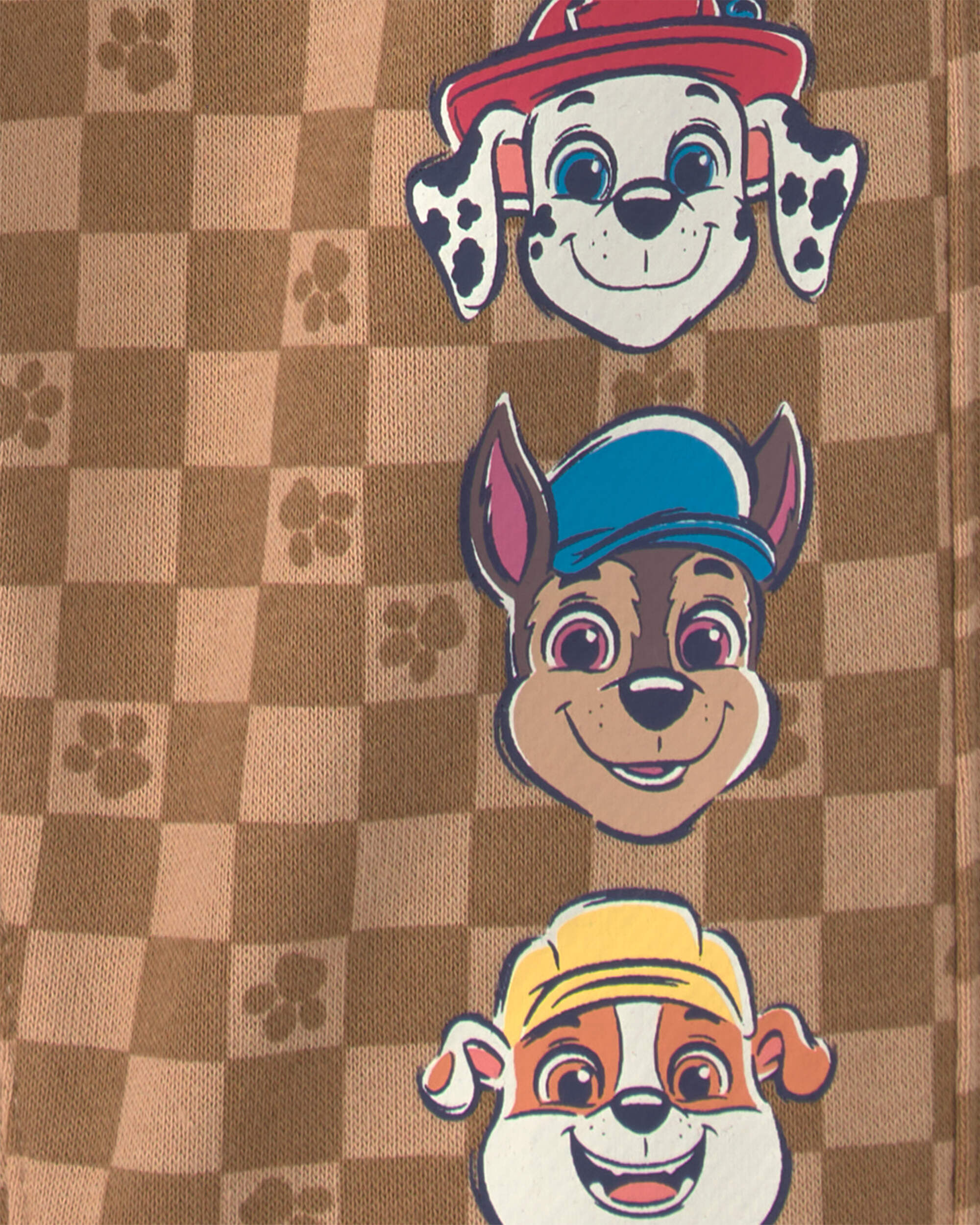 Toddler Boy PAW Patrol® Checkered Pull-On Pants - Brown - Image 4