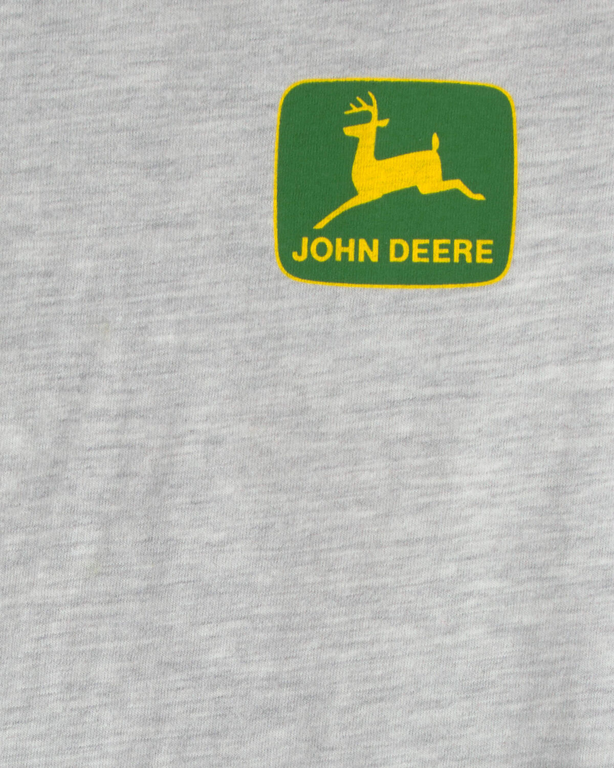 Toddler Boy John Deere Tractor Graphic Tee - Grey - Image 3