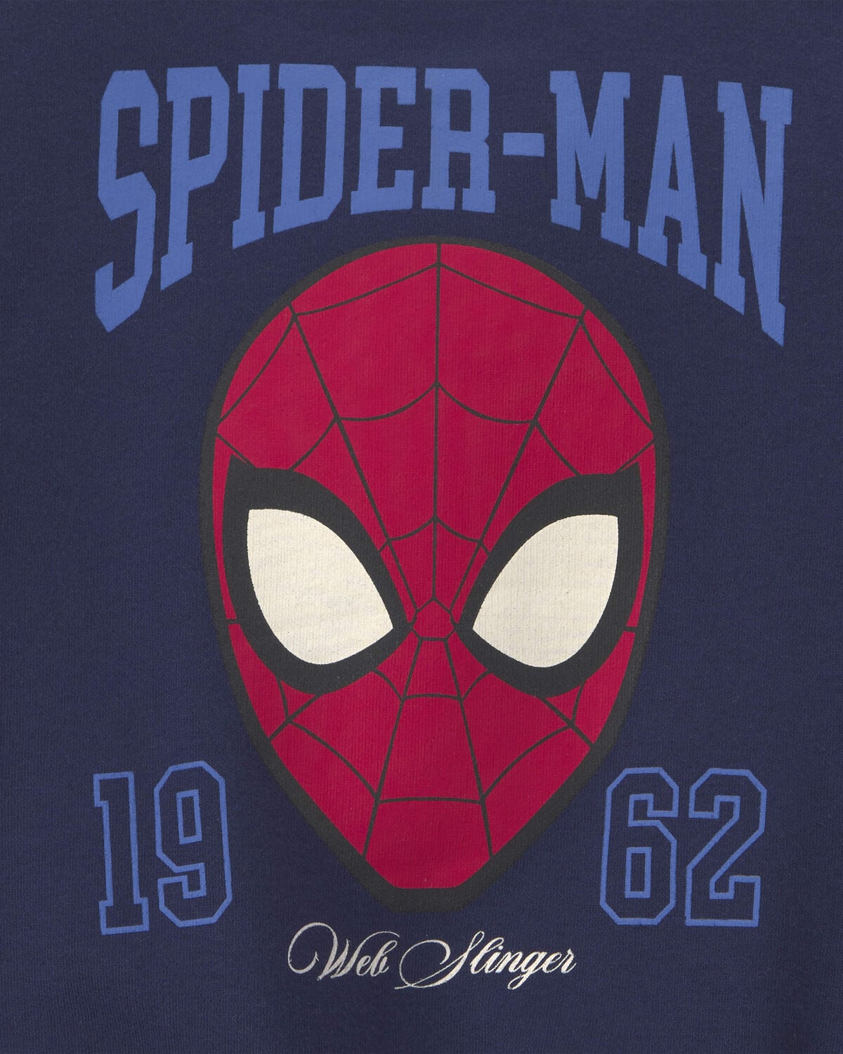 Toddler Boy ©Marvel Spider-Man Fleece Varsity Jacket - Blue - Image 6