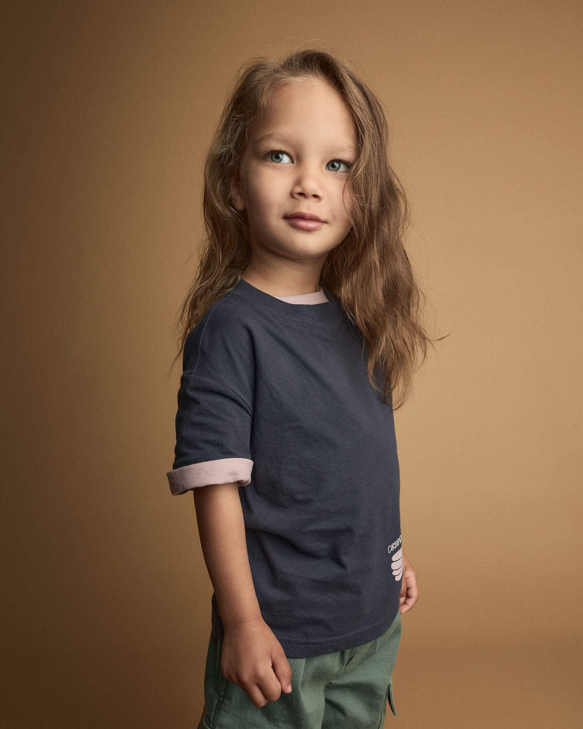 Toddler 'Easily Distracted' Duck Relaxed Graphic Tee - Navy - Image 4