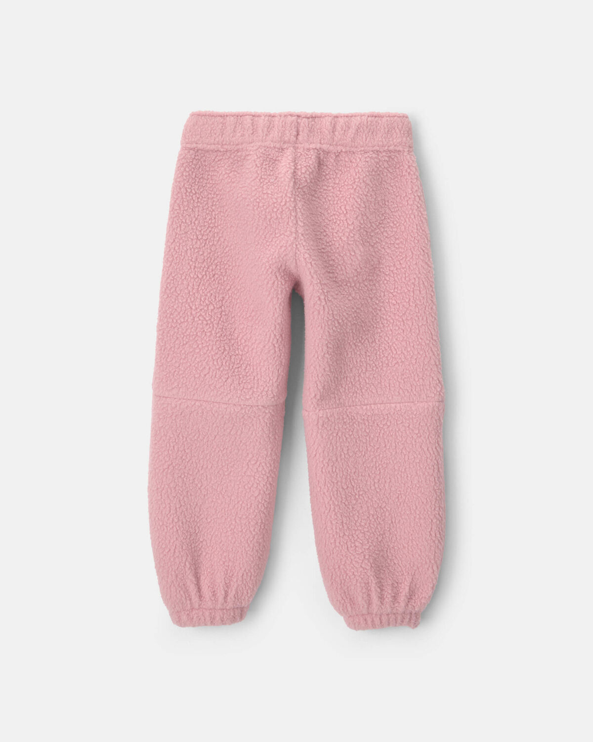 Toddler Girl Fleece Joggers - Pink - Image 2
