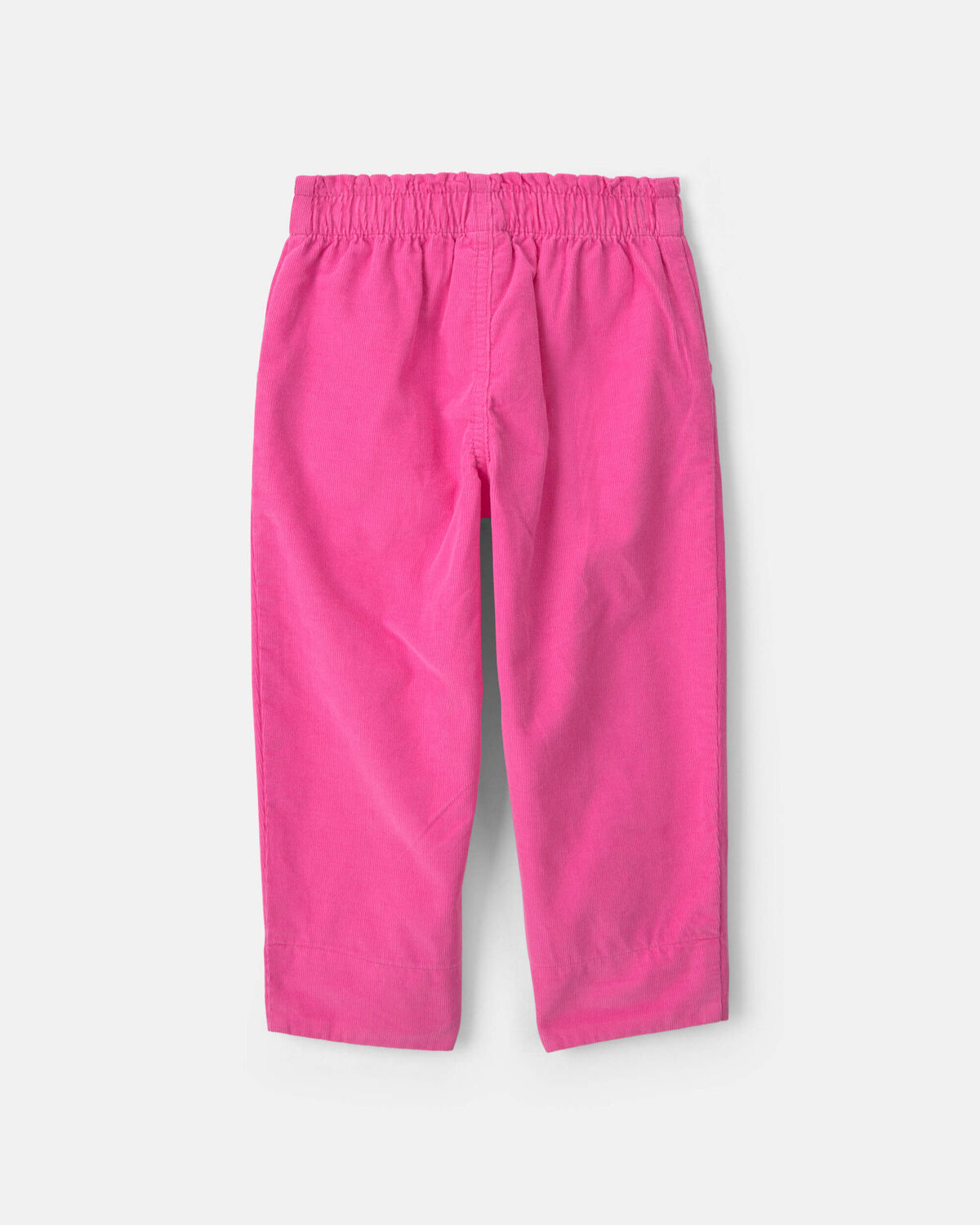 Toddler Girl Flower Corduroy Pull-On Pants - Pink - Image 2