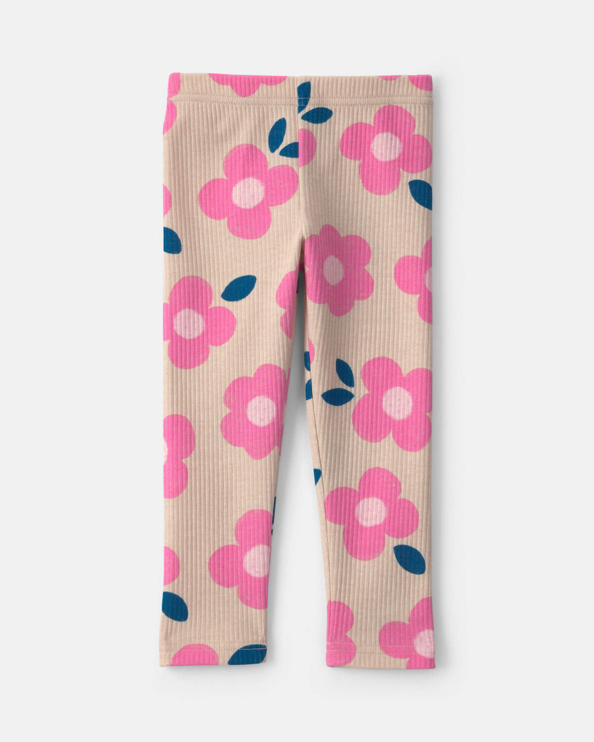 Toddler Girl Floral Pull-On Stretch Leggings - Image 2
