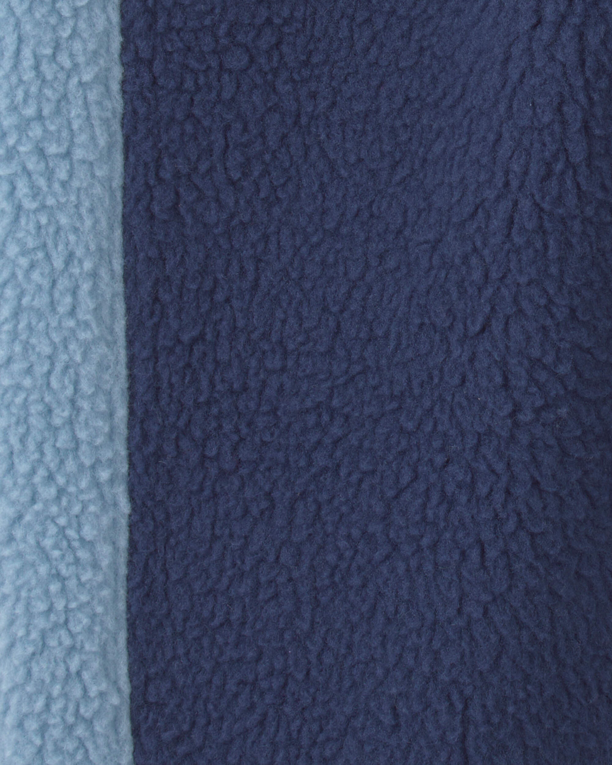 Toddler Boy Colorblock Fleece Joggers - Navy Blue/Light Blue - Image 5