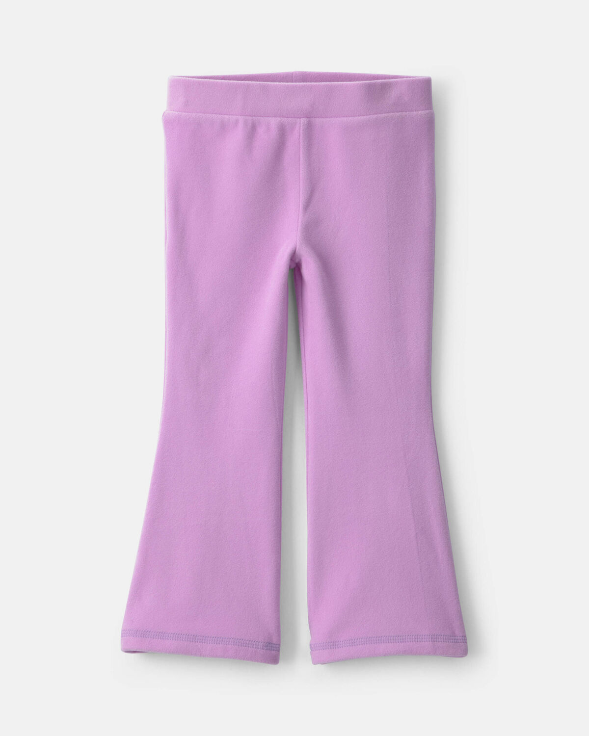 Toddler Girl Fleece Pull-On Pants - Purple