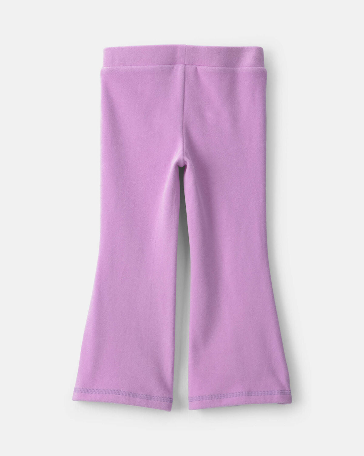 Toddler Girl Fleece Pull-On Pants - Purple - Image 2