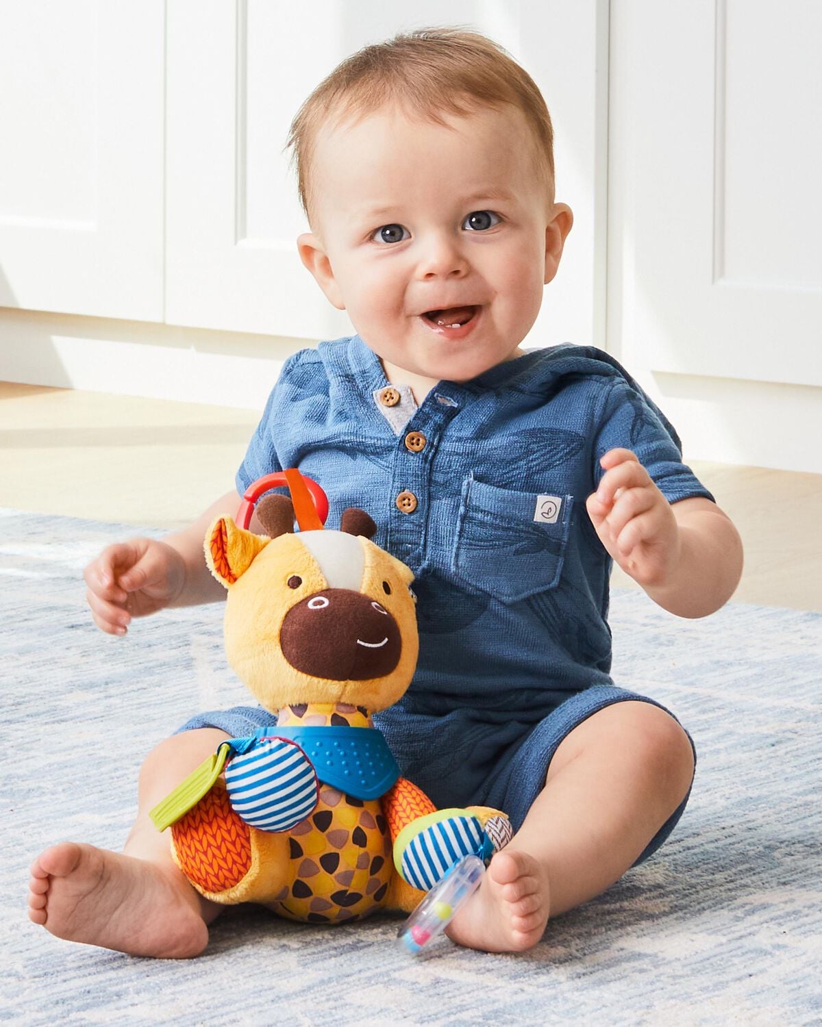 Giraffe Bandana Buddies Baby Activity Toy - Image 2