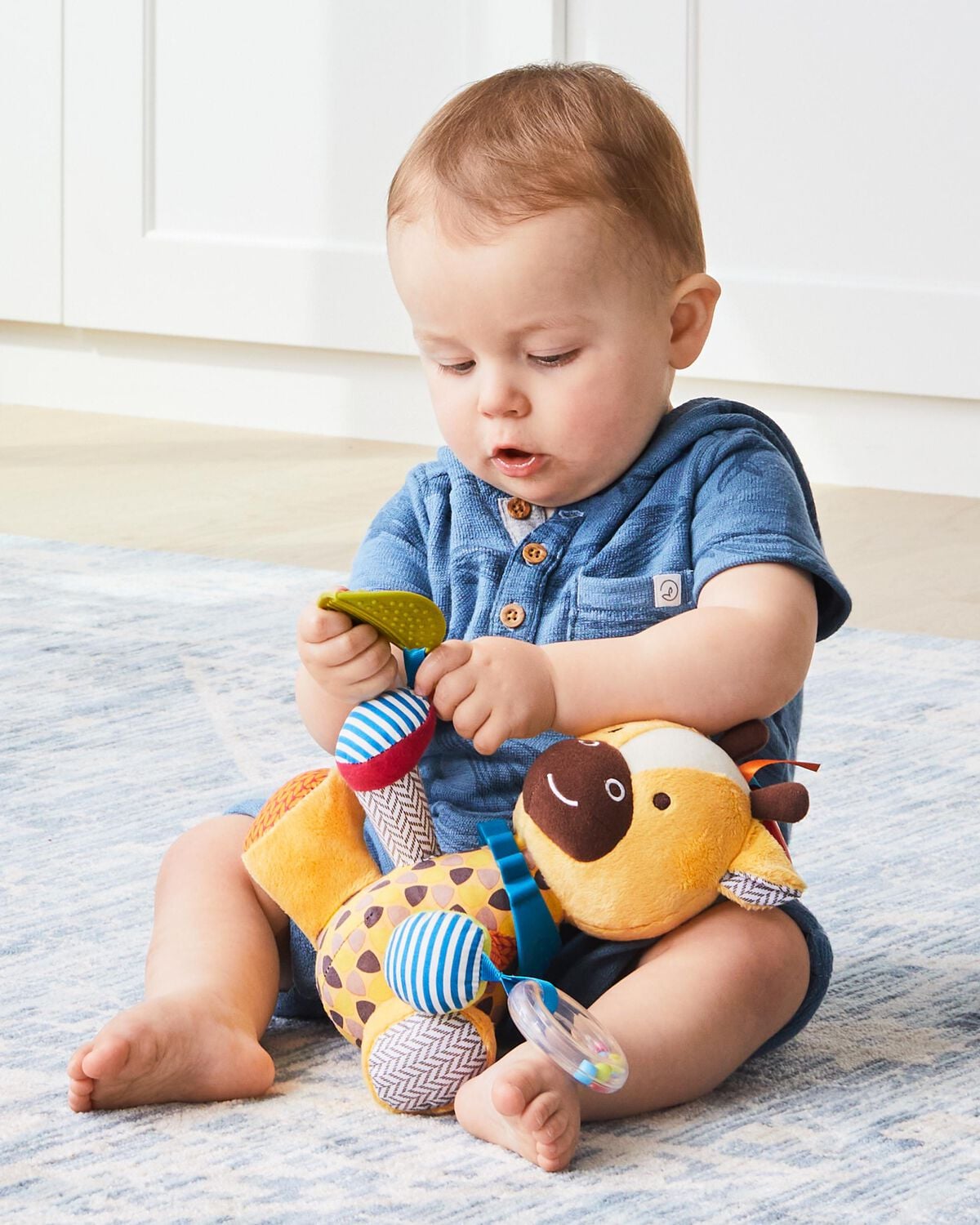 Giraffe Bandana Buddies Baby Activity Toy - Image 3