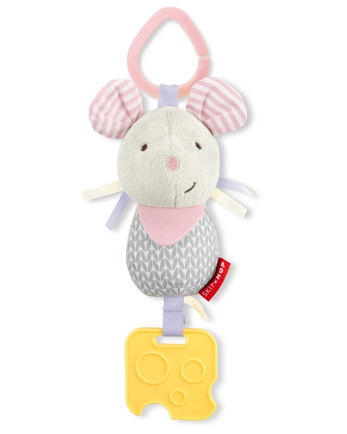 Bandana Buddies Chime & Teethe Toy - Mouse