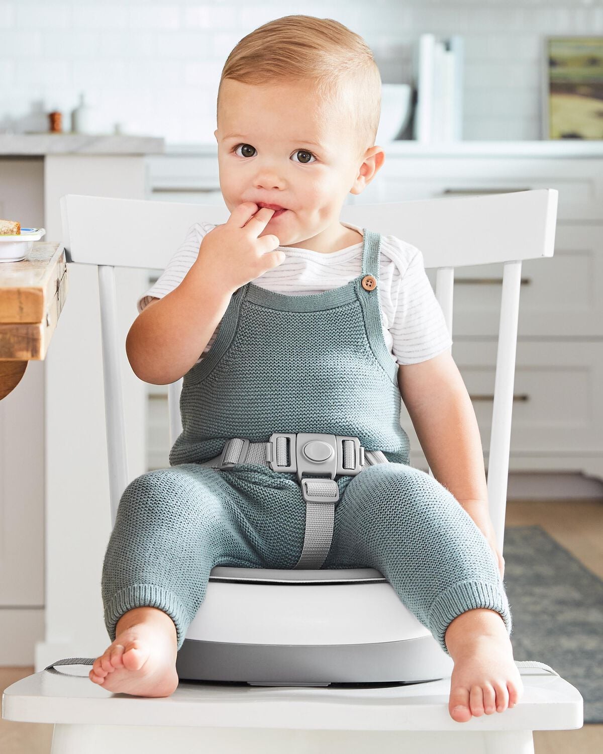Sleek Seat Booster - Grey/White - Image 6