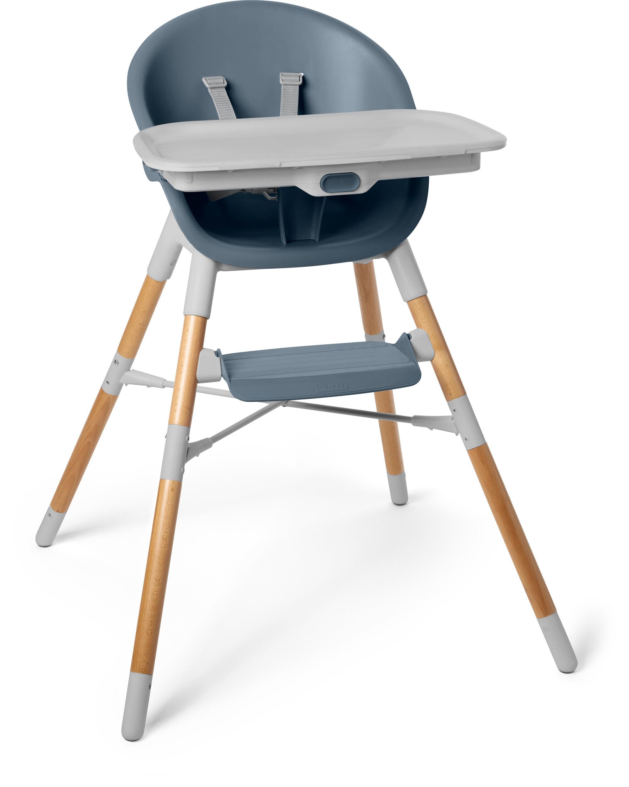EON 4-in-1 High Chair - Grey/White - Image 6