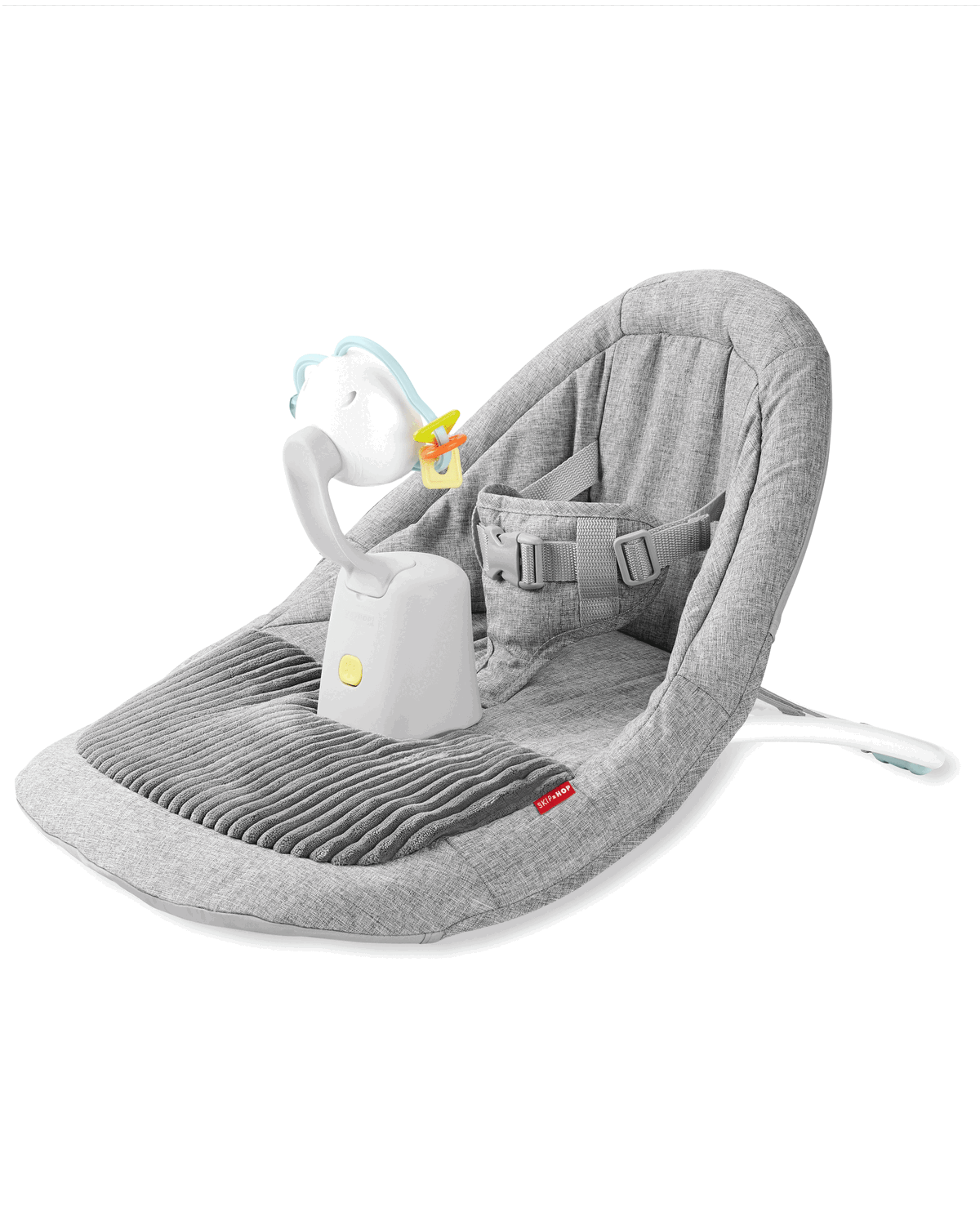Silver Lining Cloud Upright Activity Floor Seat - Grey - Image 2